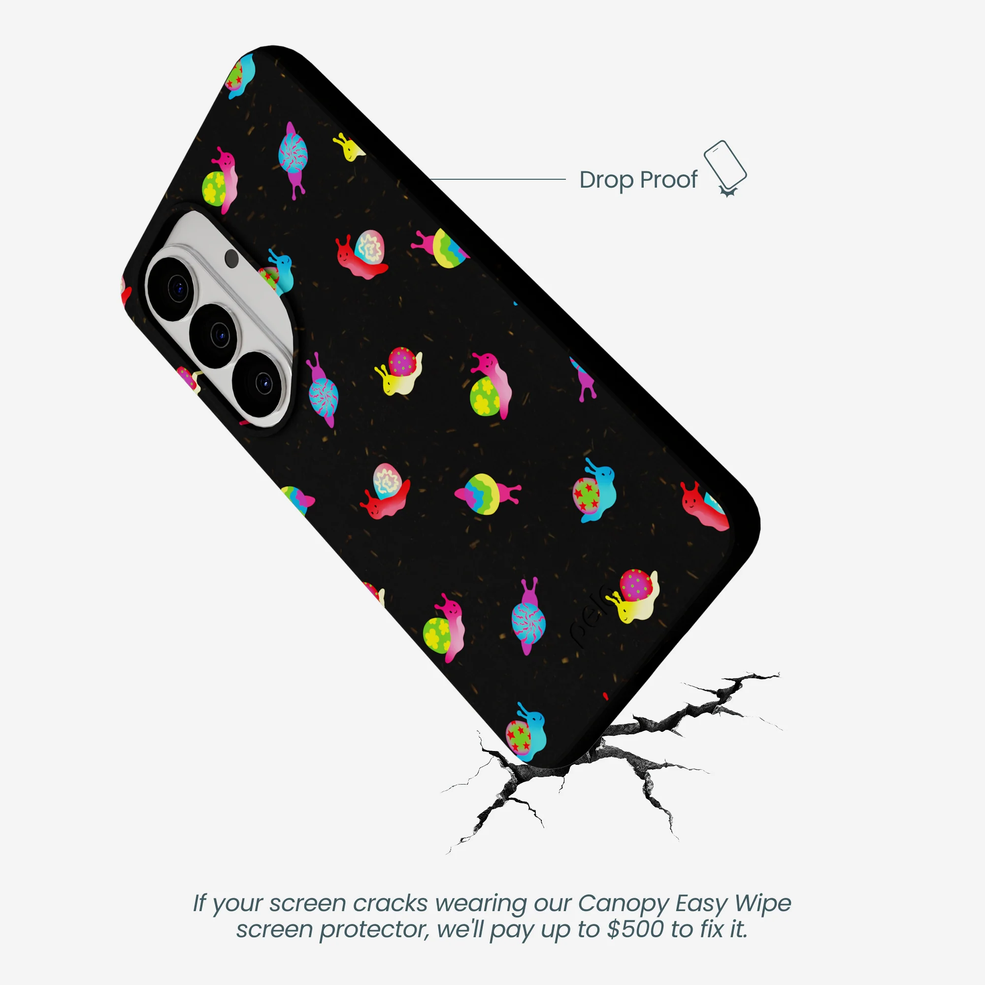 Black Snailien Samsung Galaxy S26 Case - Image 4