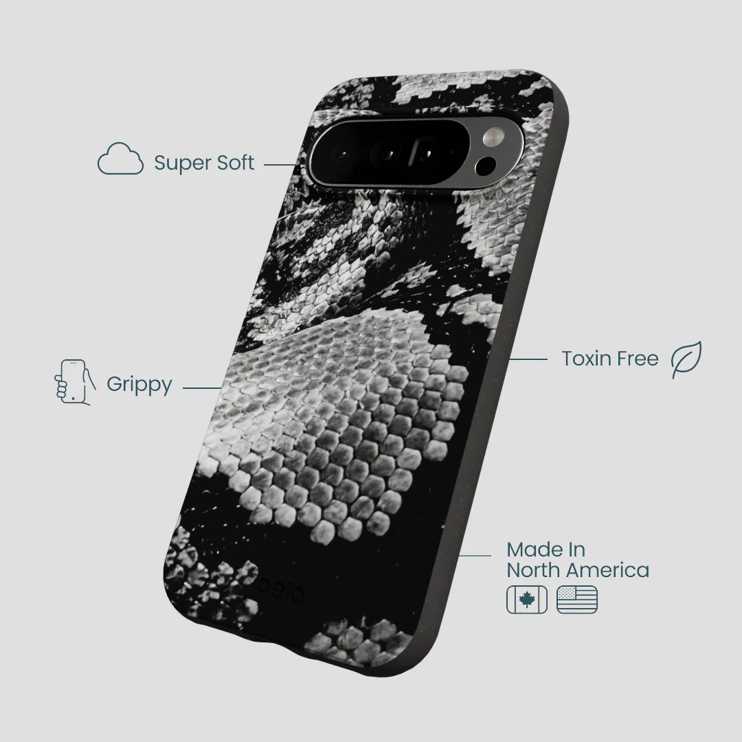 Black Snake Scale Google Pixel 10 Pro XL Case - Image 4