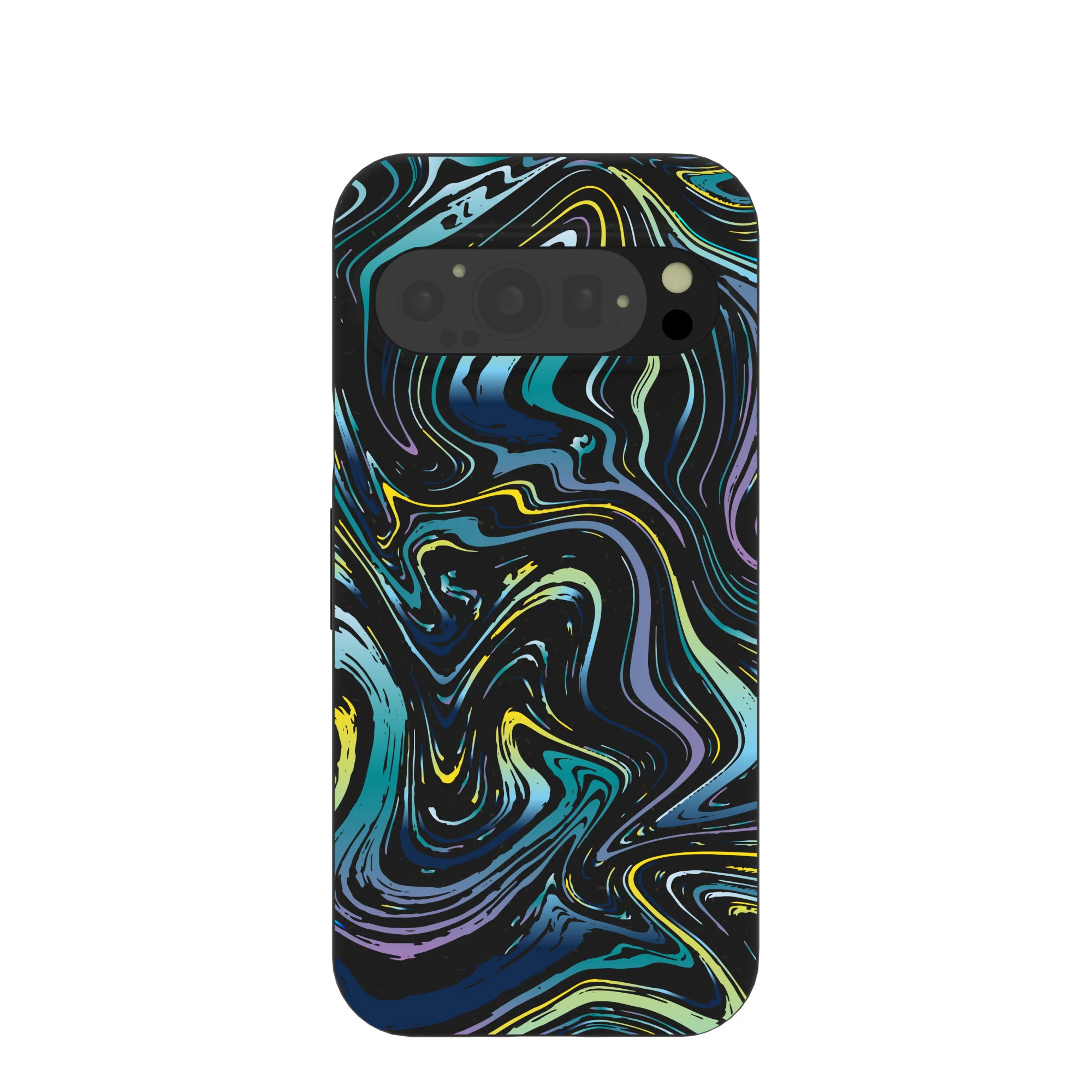 Black Space Waves Google Pixel 9/9 Pro Case