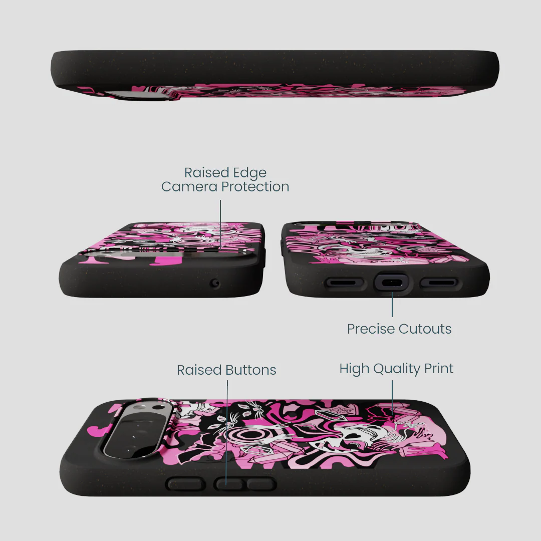 Black Spellbound Ghouls Google Pixel 10 Pro XL Case - Image 3
