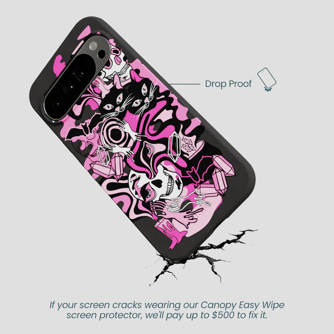 Black Spellbound Ghouls Google Pixel 10 Pro XL Case - Image 5