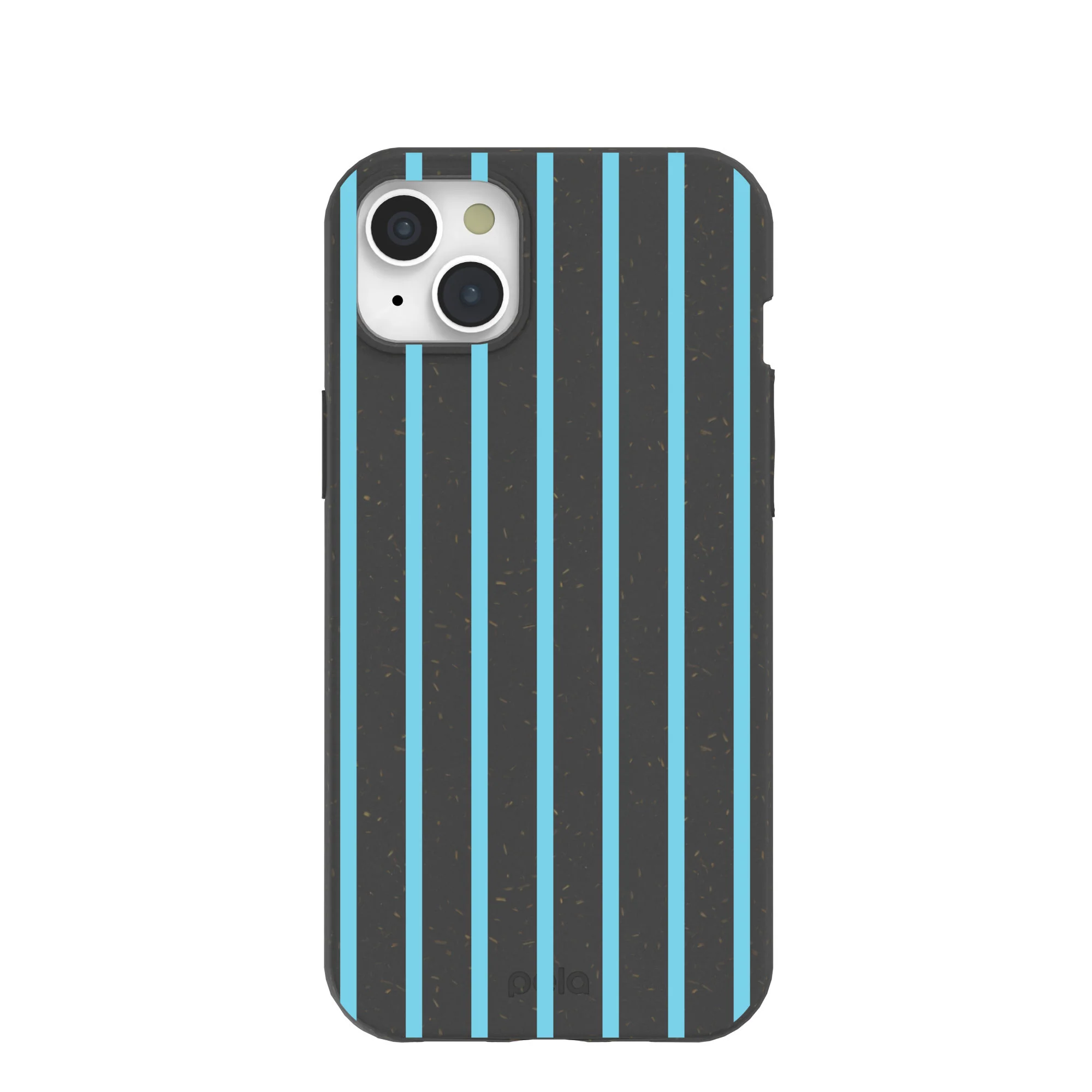 Black Tidal Light Stripes iPhone 15 Plus Case