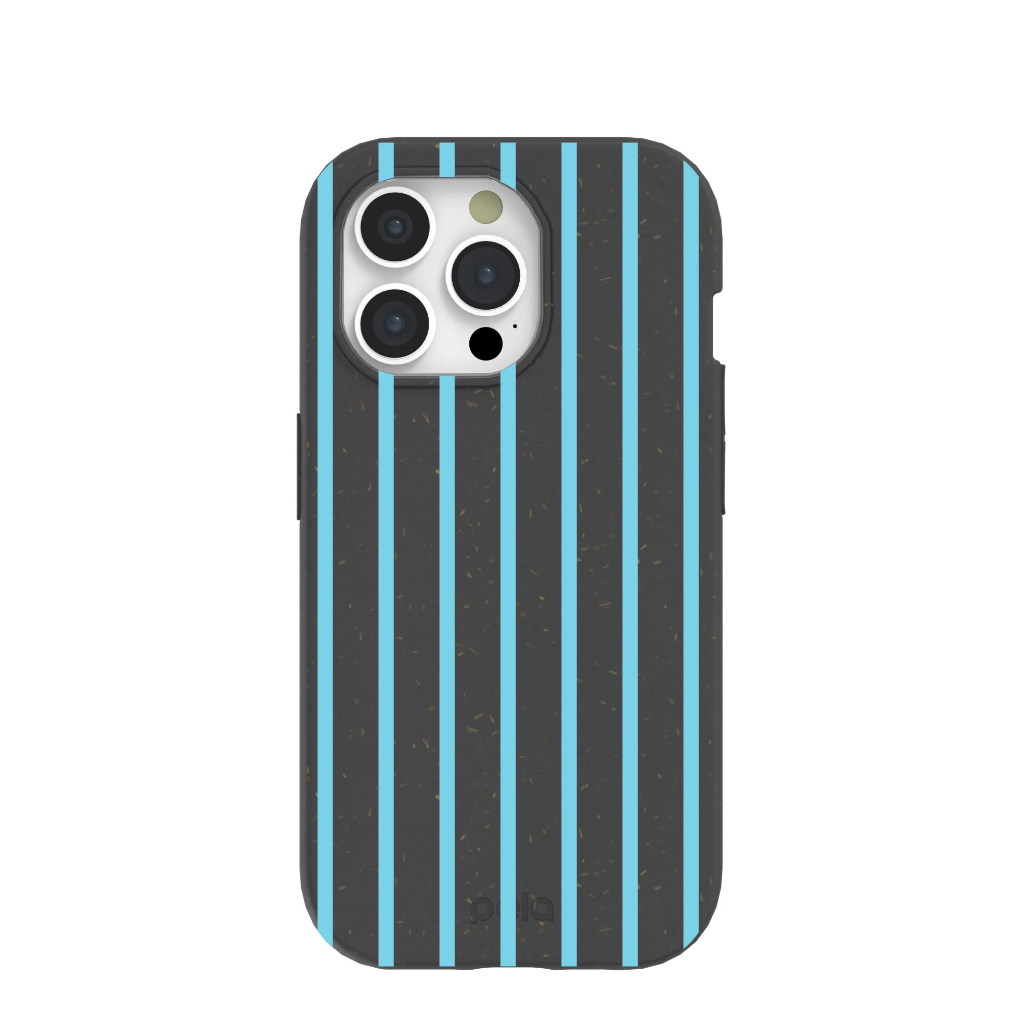 Black Tidal Light Stripes iPhone 15 Pro Case