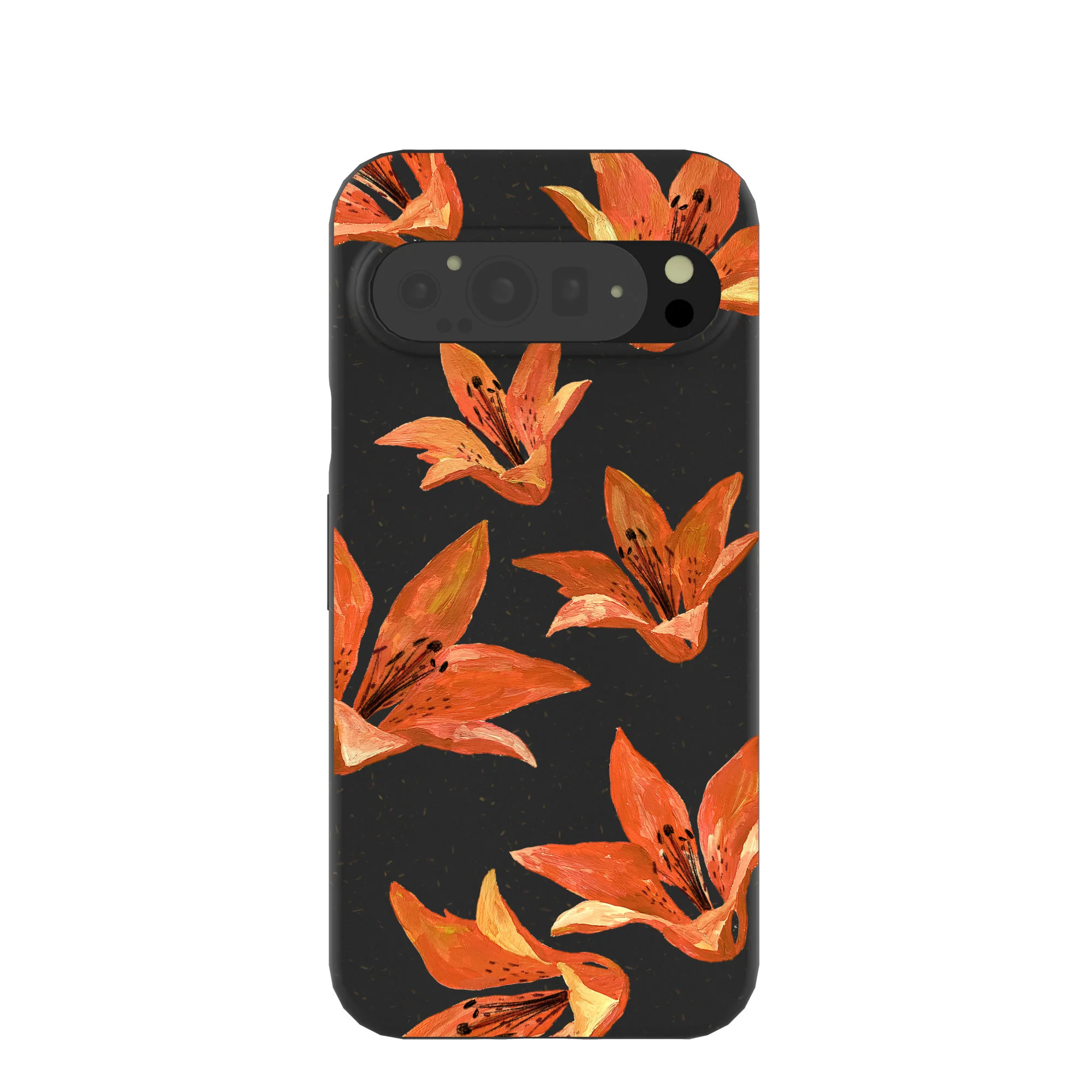 Black Tiger Lily Google Pixel 9 Pro XL Case