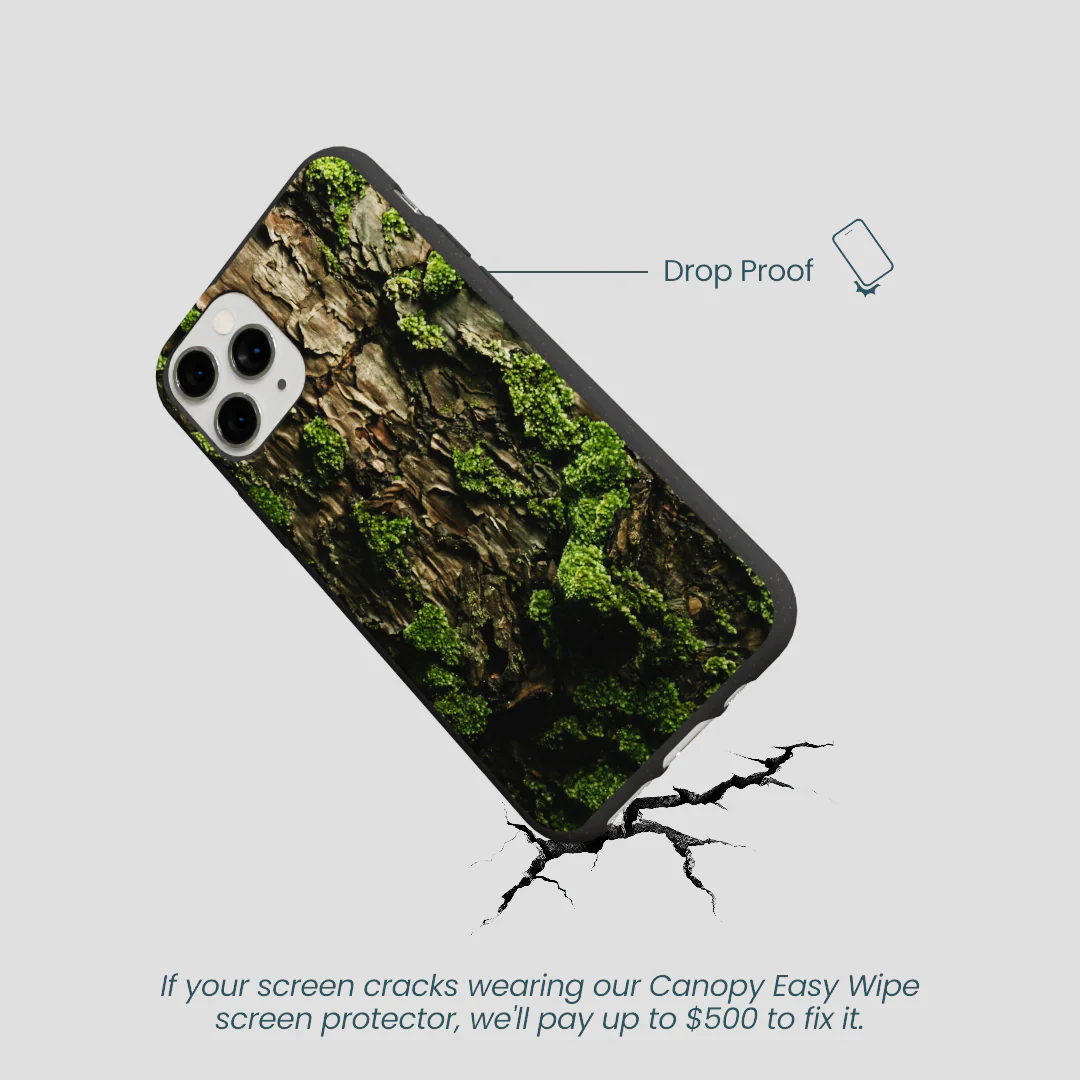 Black Tree Bark iPhone 11 Pro Case - Image 5