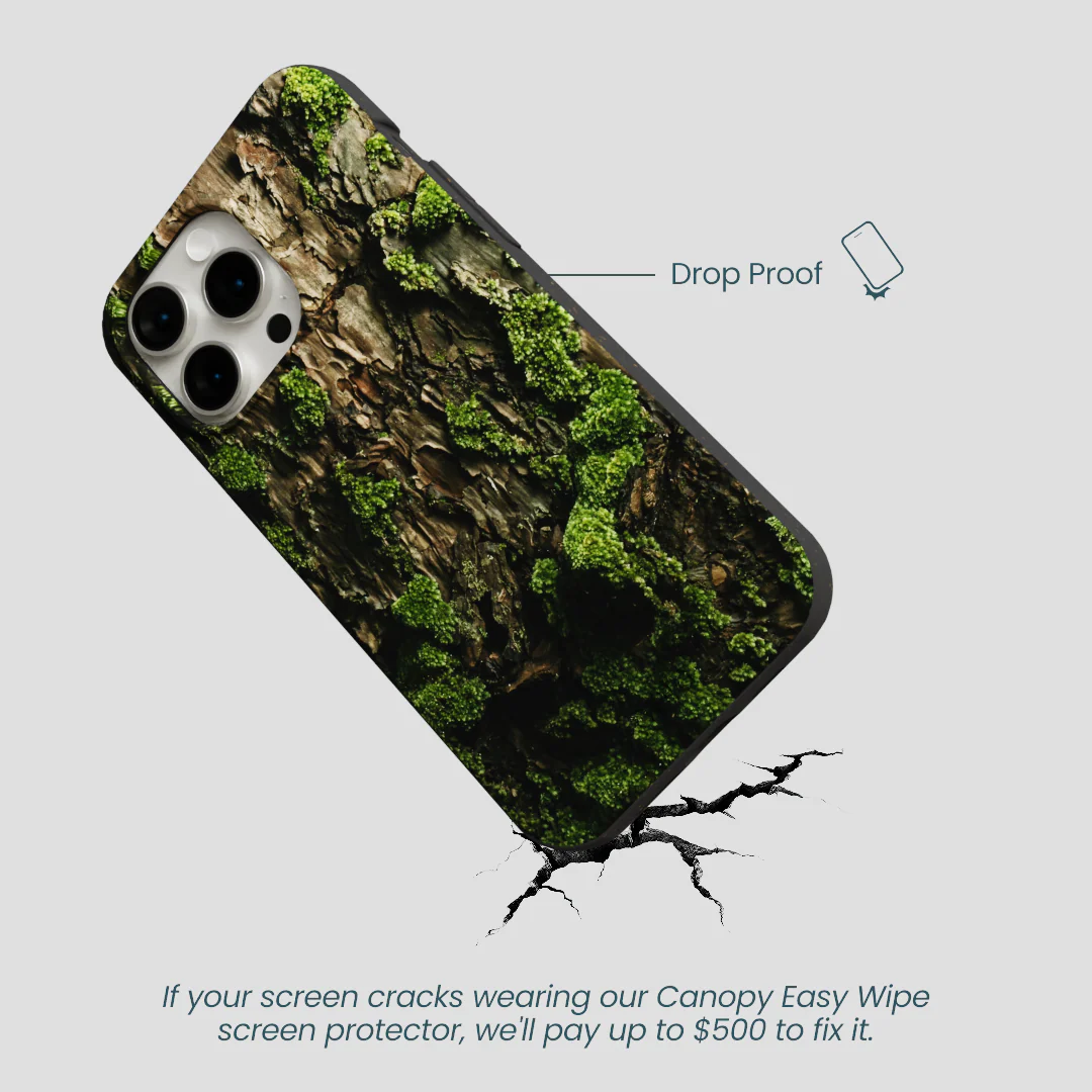 Black Tree Bark iPhone 14 Pro Max Case - Image 5