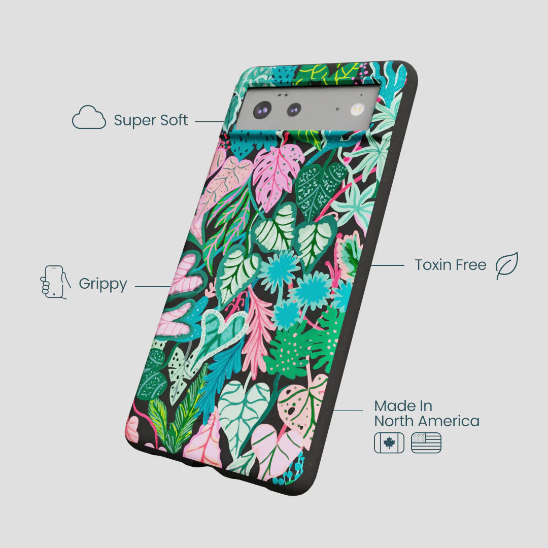 Black Tropic Noir Google Pixel 6a Case - Image 4