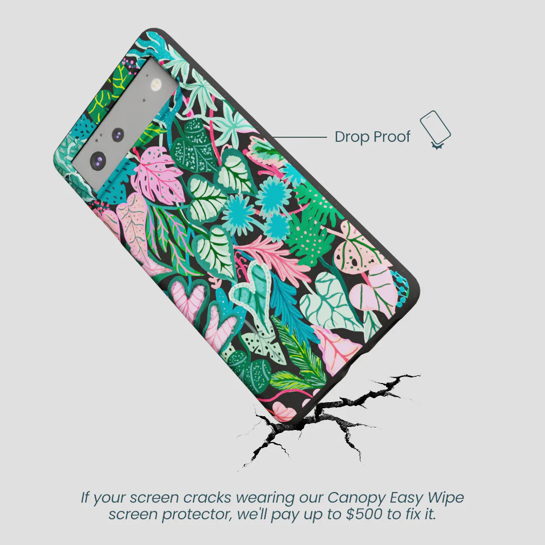 Black Tropic Noir Google Pixel 6a Case - Image 5