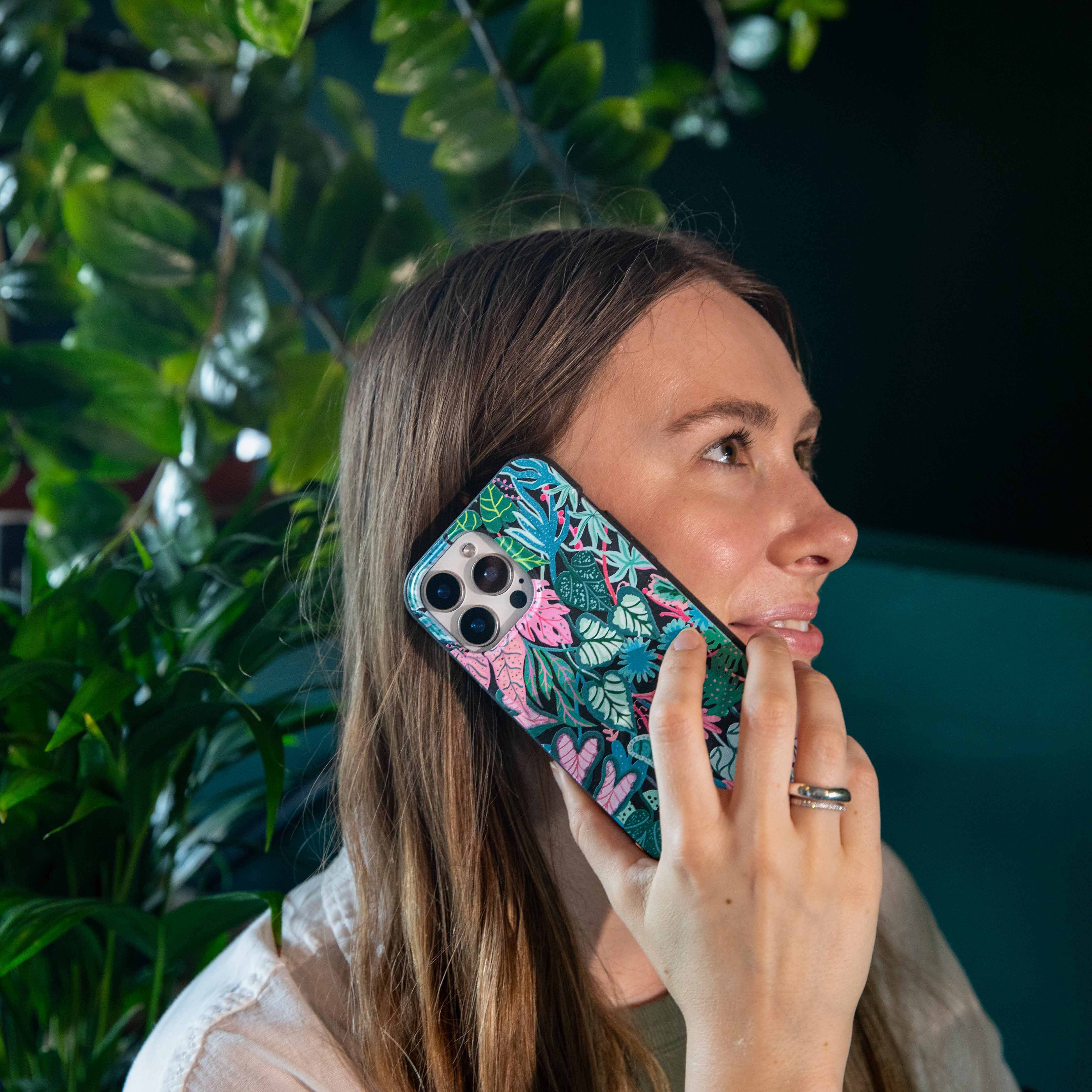 Black Tropic Noir Google Pixel 7a Case - Image 2