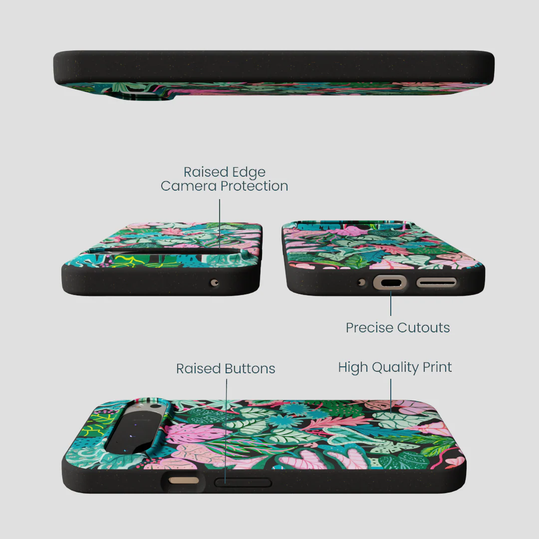 Black Tropic Noir Google Pixel 9 Pro XL Case - Image 3
