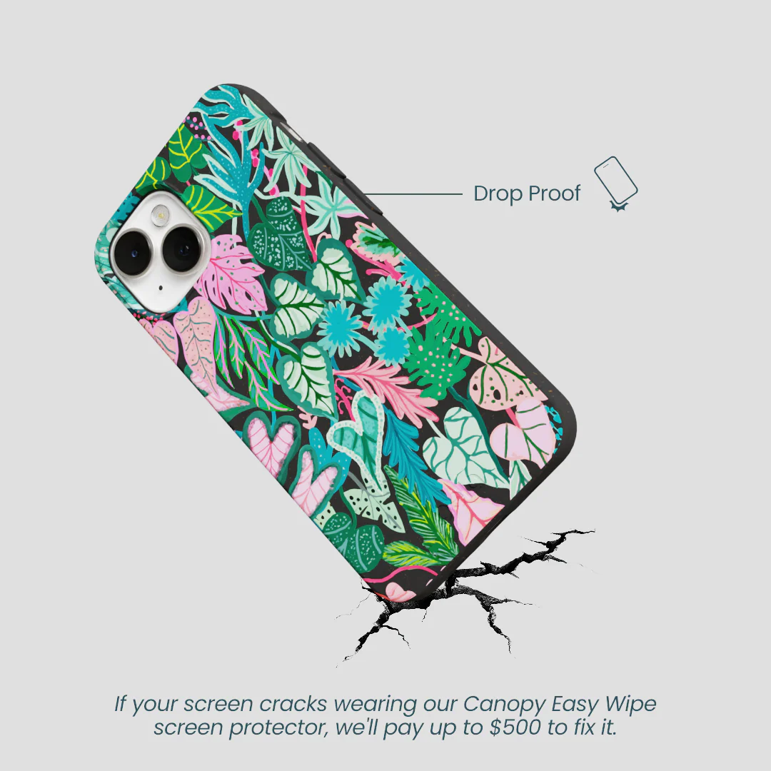 Black Tropic Noir iPhone 13 Case - Image 5