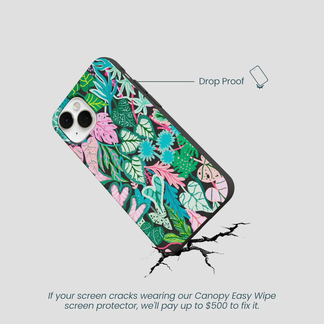 Black Tropic Noir iPhone 13 Mini Case - Image 5