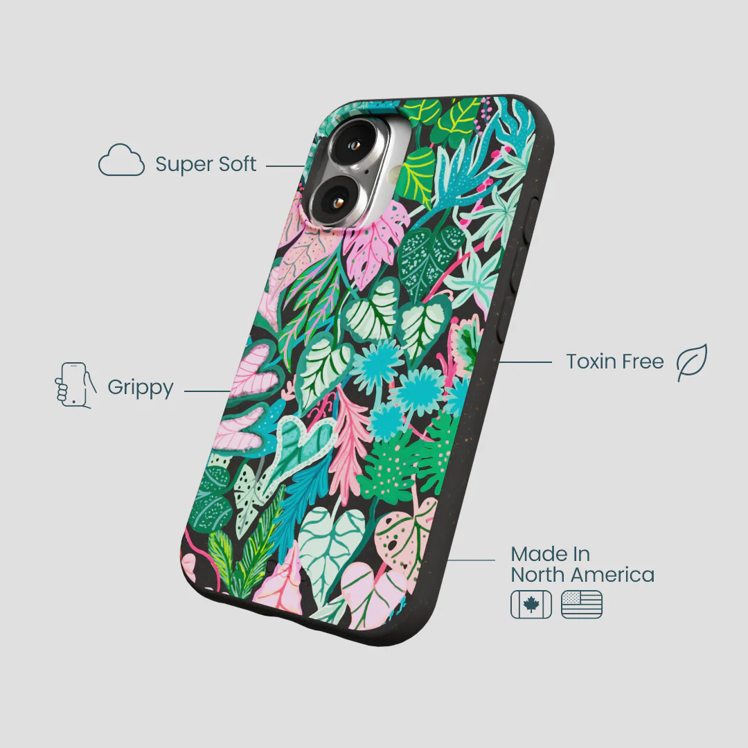 Black Tropic Noir iPhone 16 Case - Image 4
