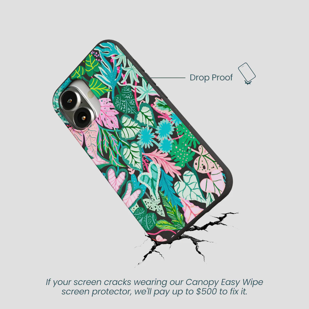Black Tropic Noir iPhone 16 Case - Image 5