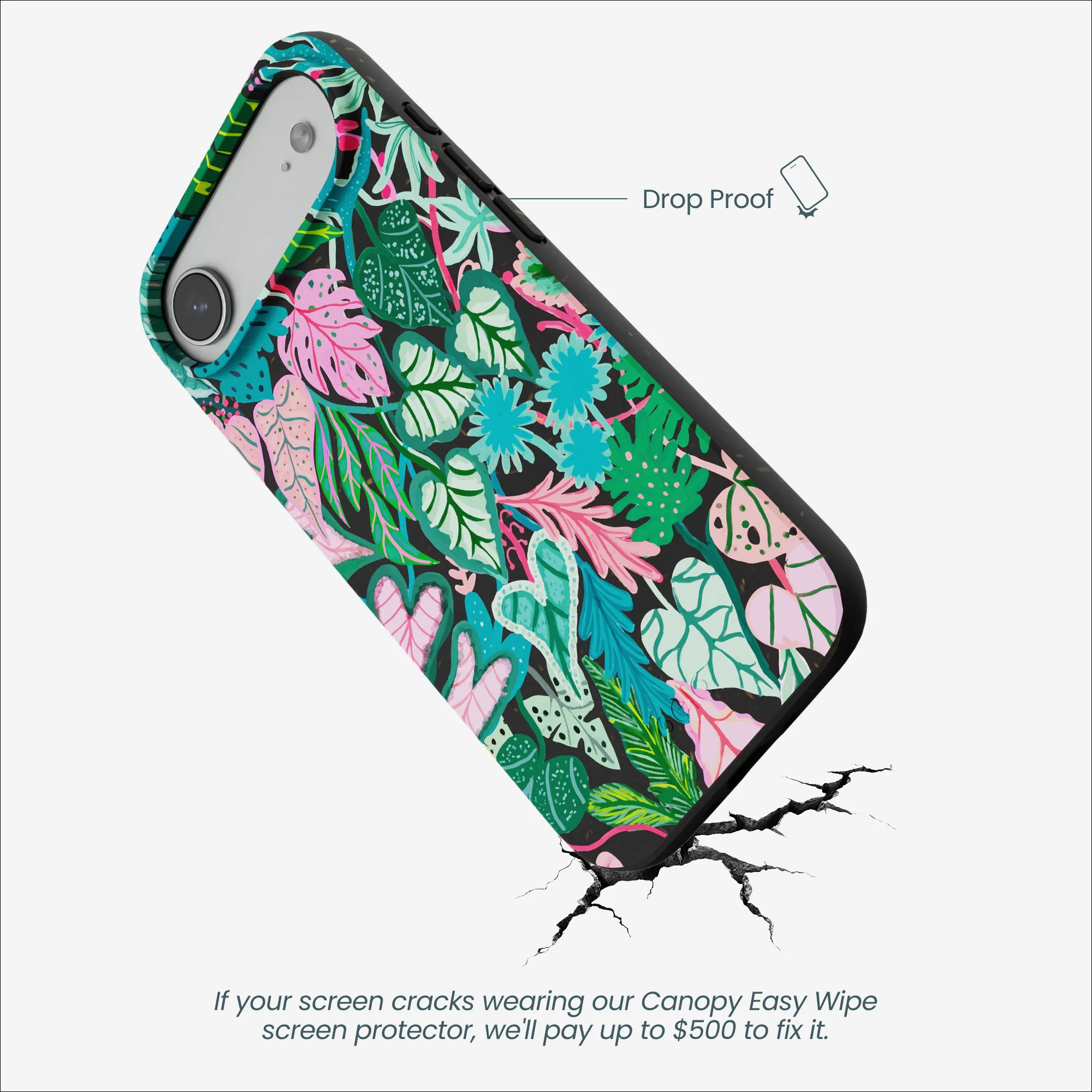 Black Tropic Noir iPhone Air Case - Image 5