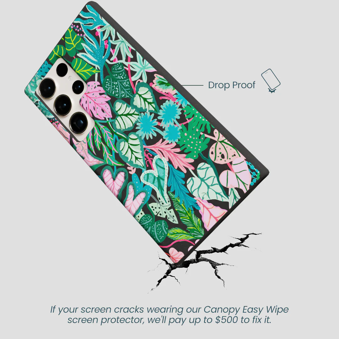 Black Tropic Noir Samsung Galaxy S24 Ultra Case - Image 5