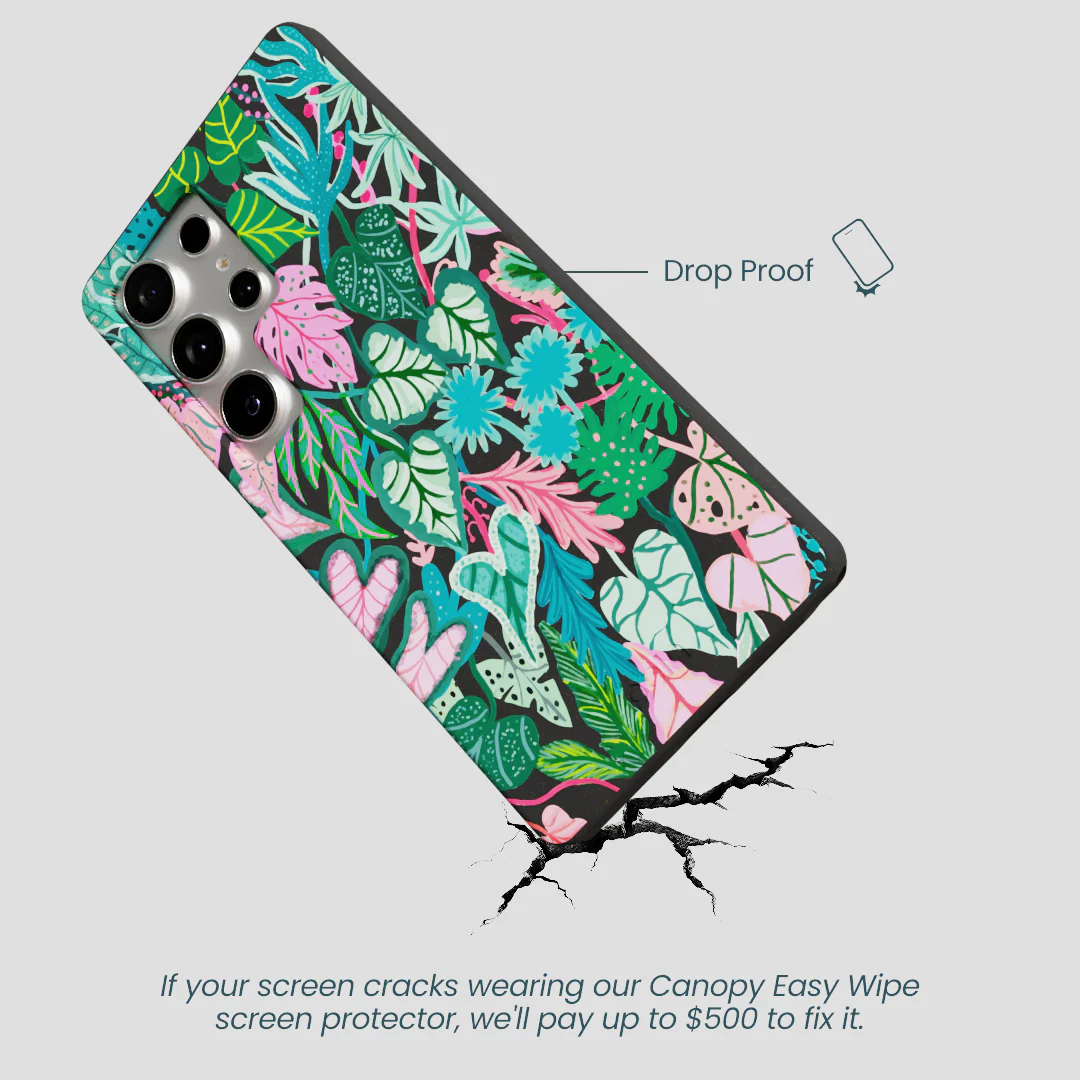 Black Tropic Noir Samsung Galaxy S25 Ultra Case - Image 5
