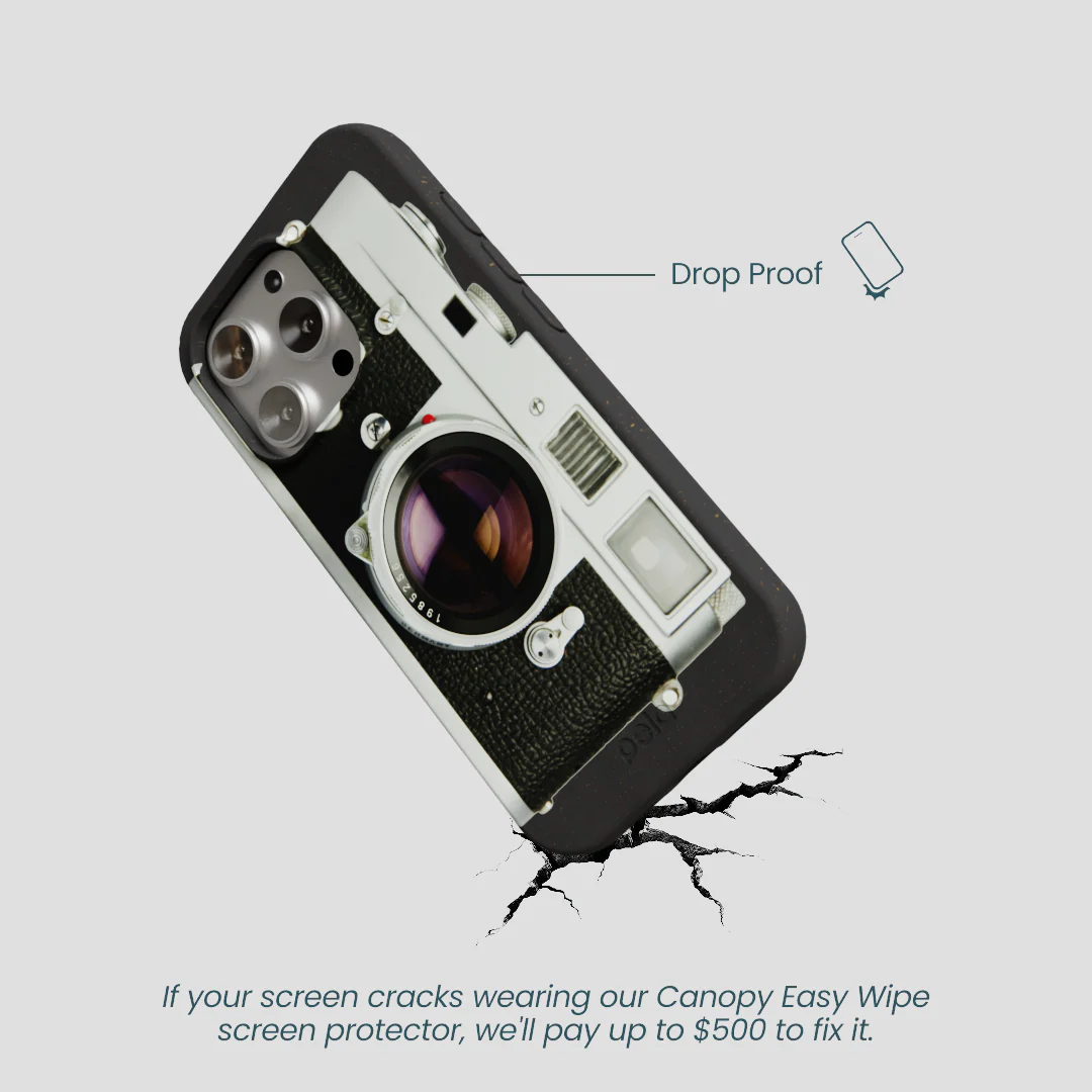Black Vintage Camera iPhone 16 Pro Case - Image 5