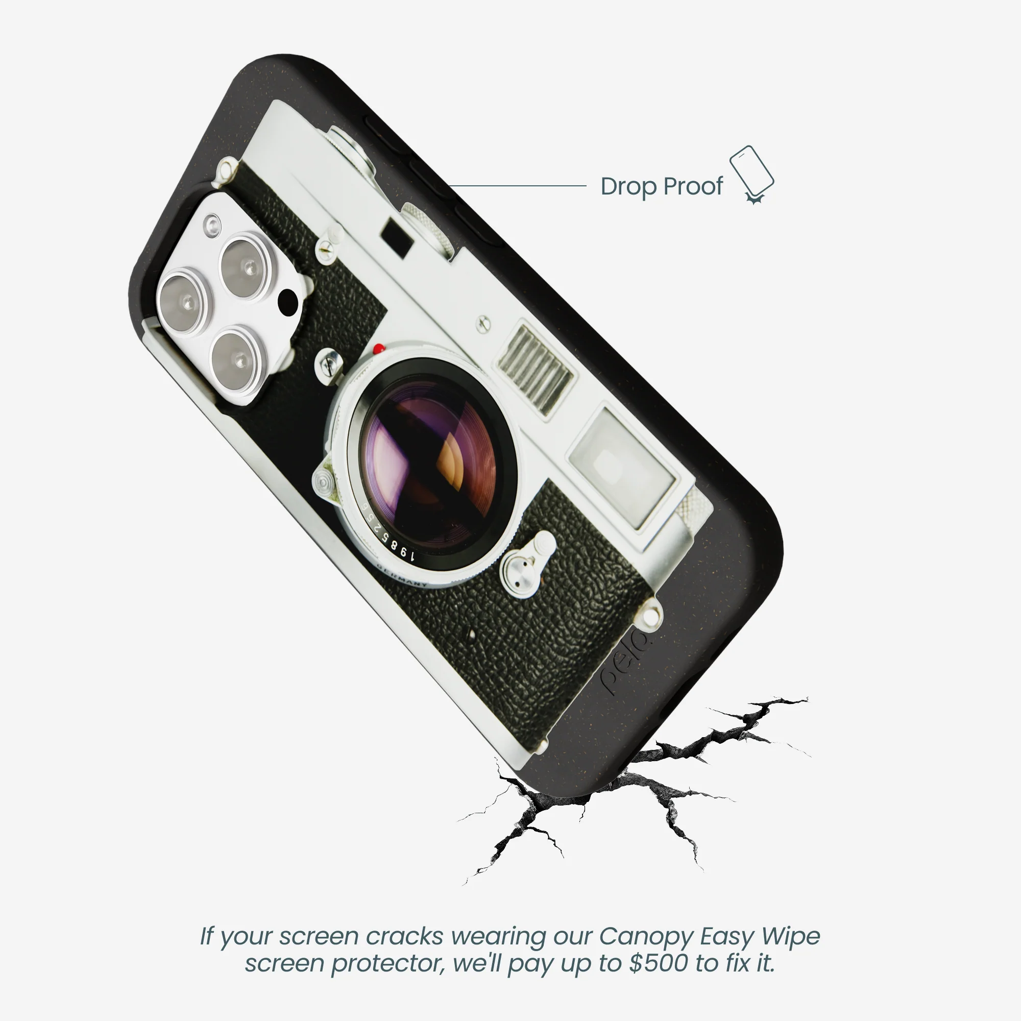 Black Vintage Camera iPhone 16 Pro Max Case - Image 5