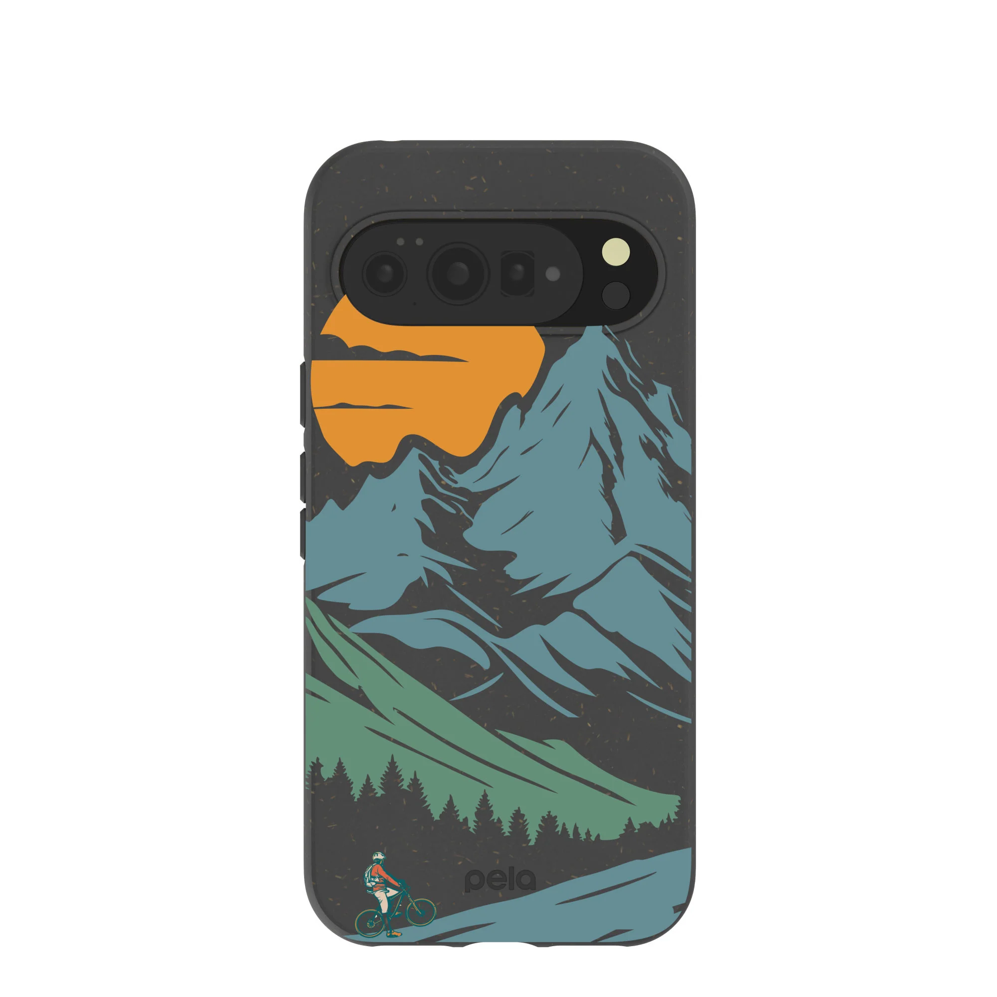Black Vintage Peaks Google Pixel 10 Pro XL Case