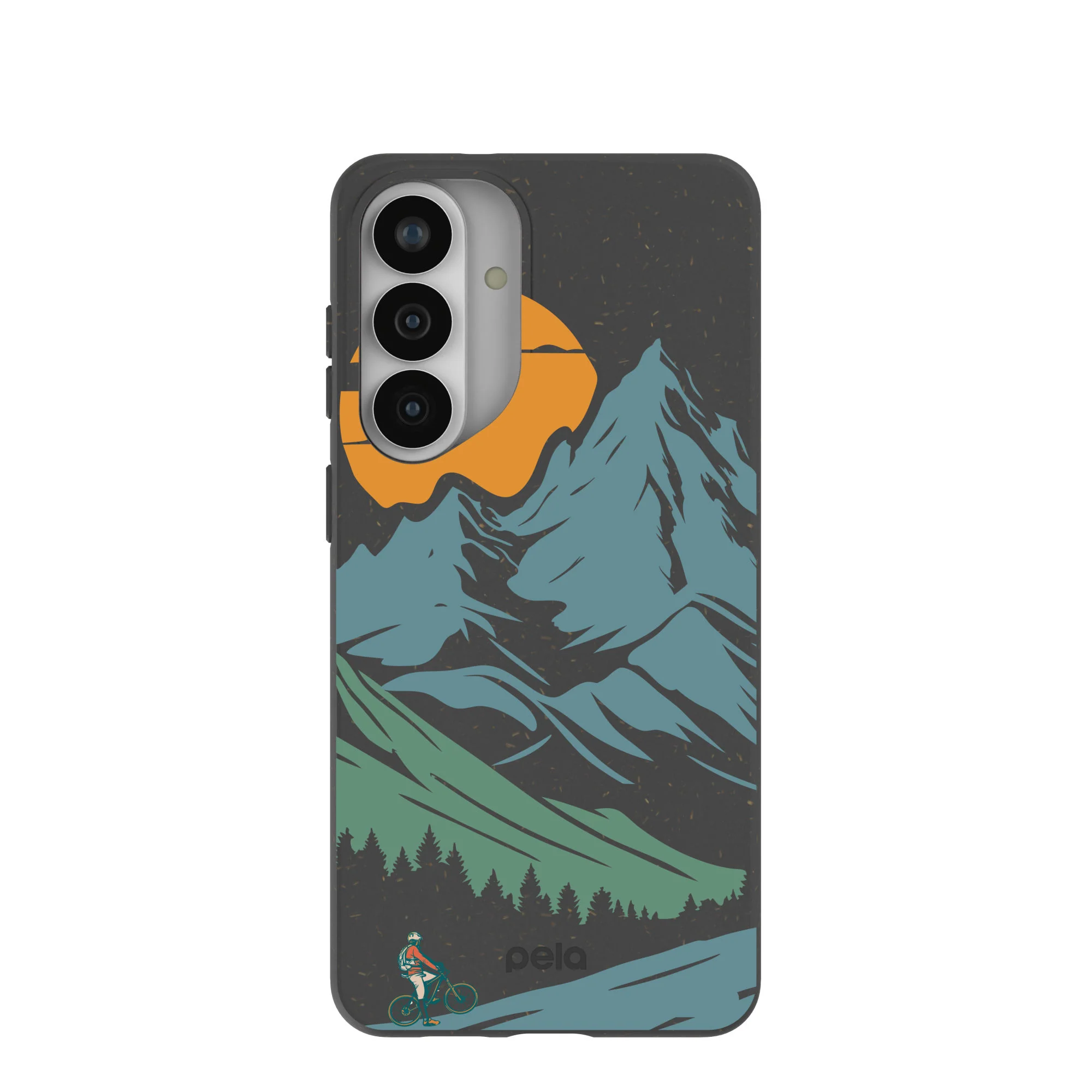 Black Vintage Peaks Samsung Galaxy S26+(Plus) Case