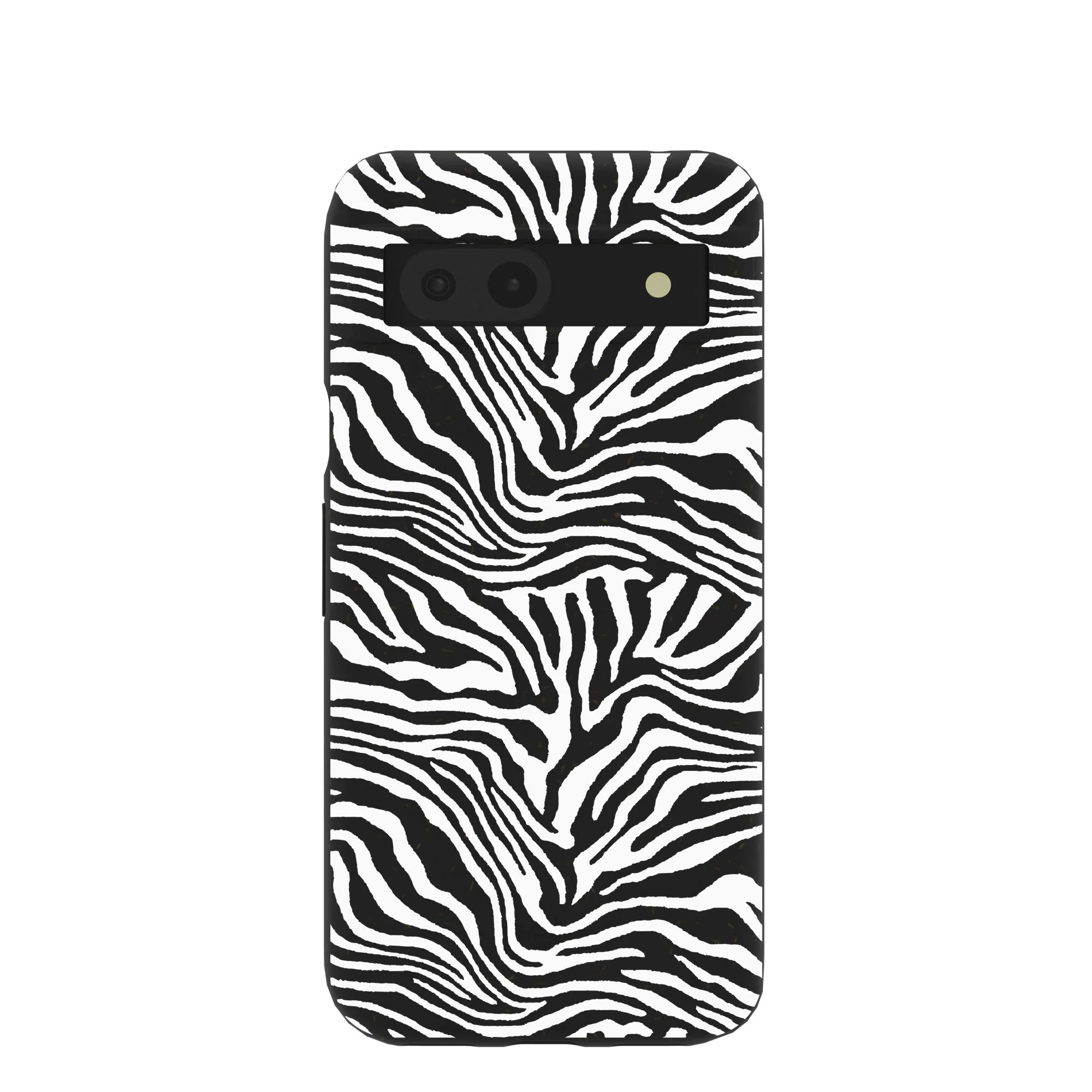 Black Zebra Lines Google Pixel 8a Case