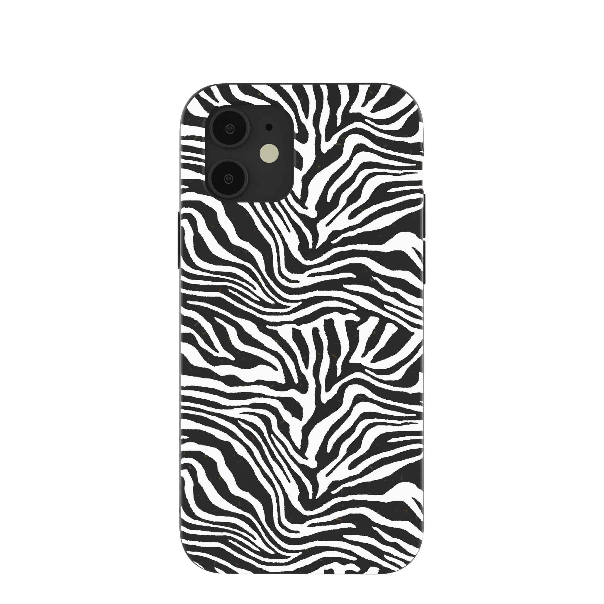 Black Zebra Lines iPhone 12/ iPhone 12 Pro Case