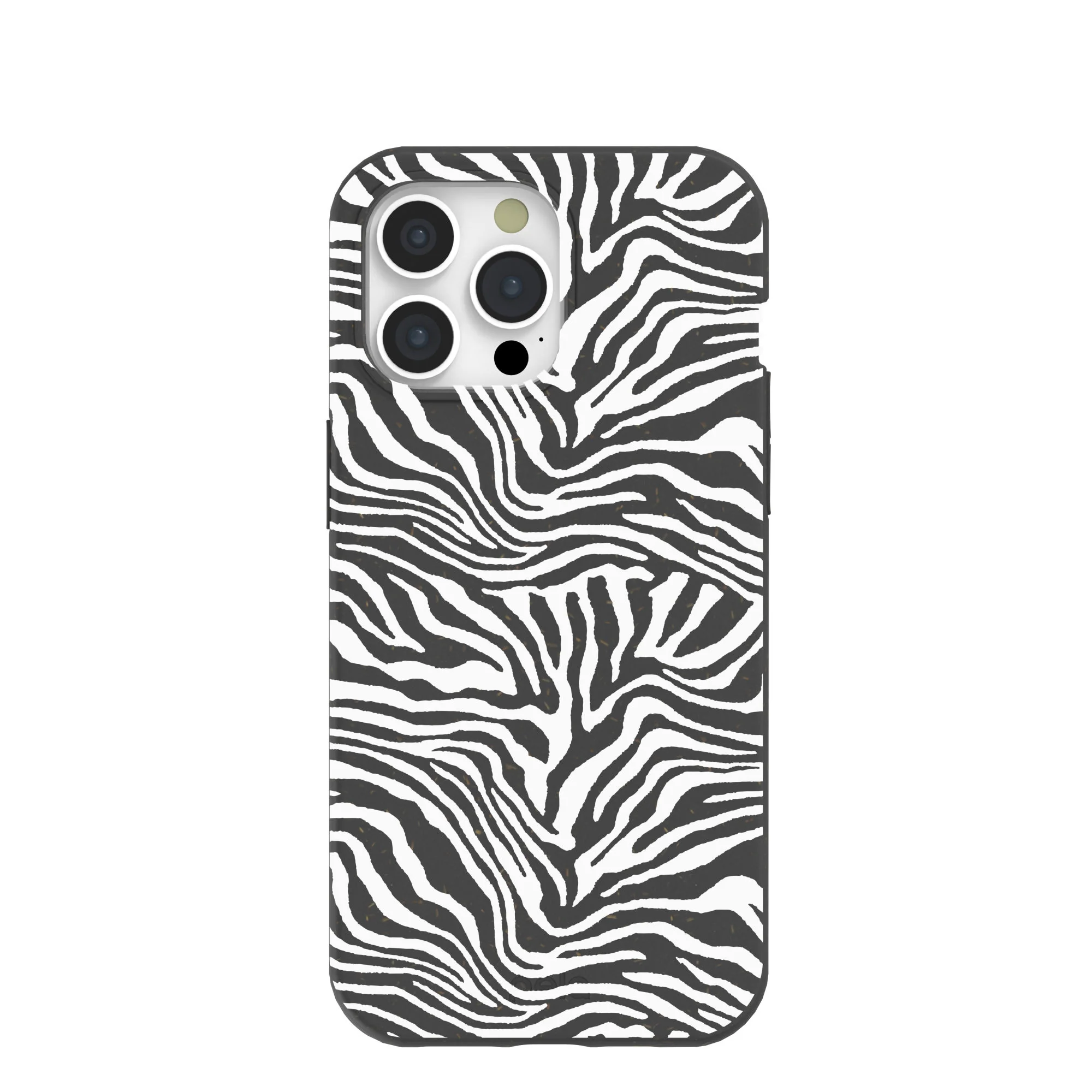 Black Zebra Lines iPhone 15 Pro Max Case