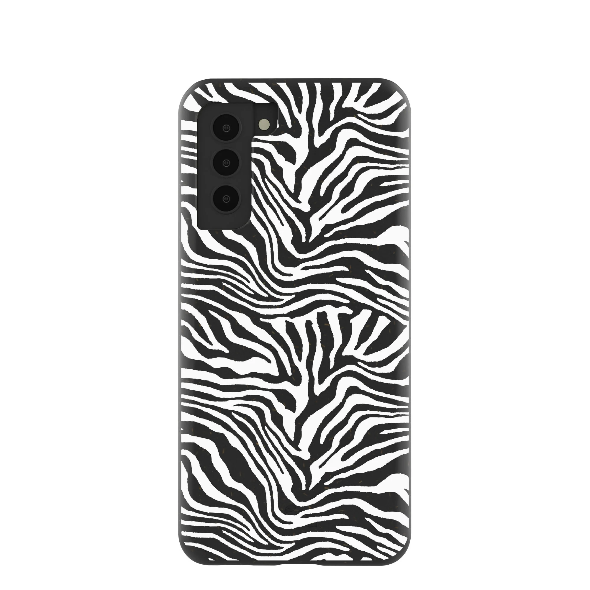 Black Zebra Lines Samsung Galaxy S21 Case