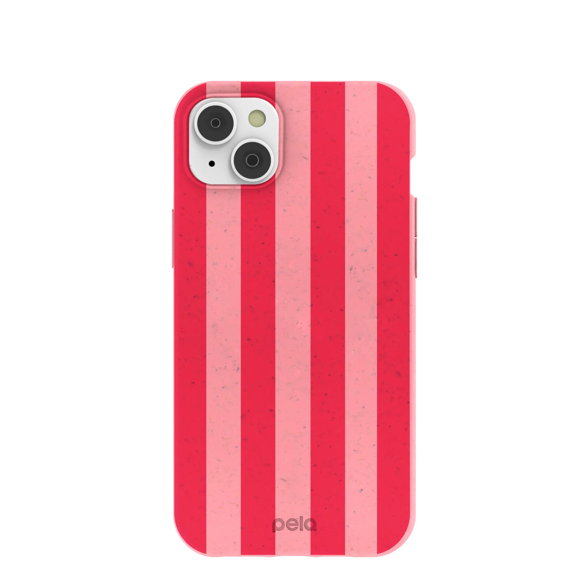 Bubblegum Pink Big Pink Stripes iPhone 14 Plus Case