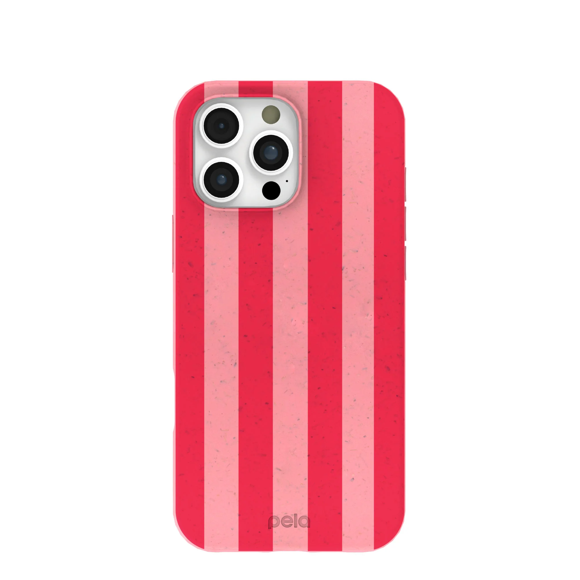 Bubblegum Pink Big Pink Stripes iPhone 16 Pro Max Case