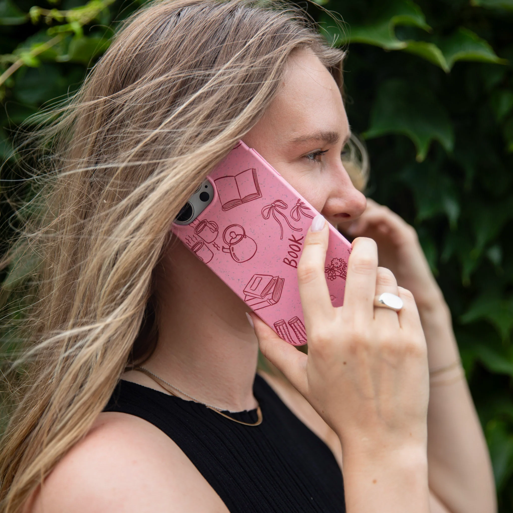 Bubblegum Pink Book Club iPhone XR Case - Image 9