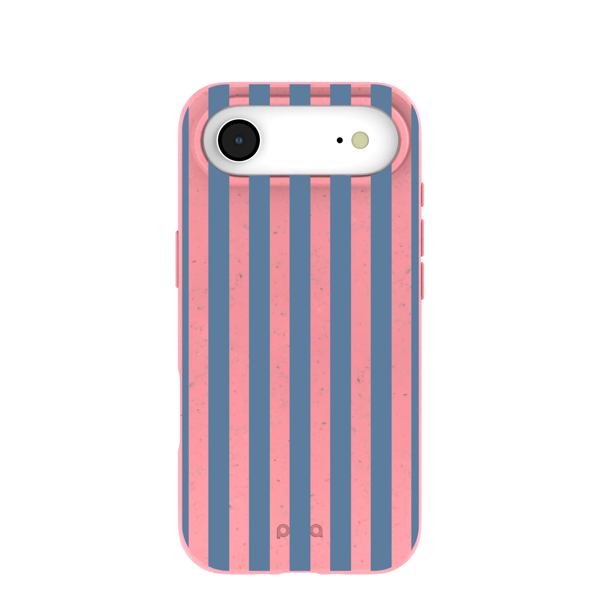 Bubblegum Pink Candy Blue Stripes iPhone Air Case
