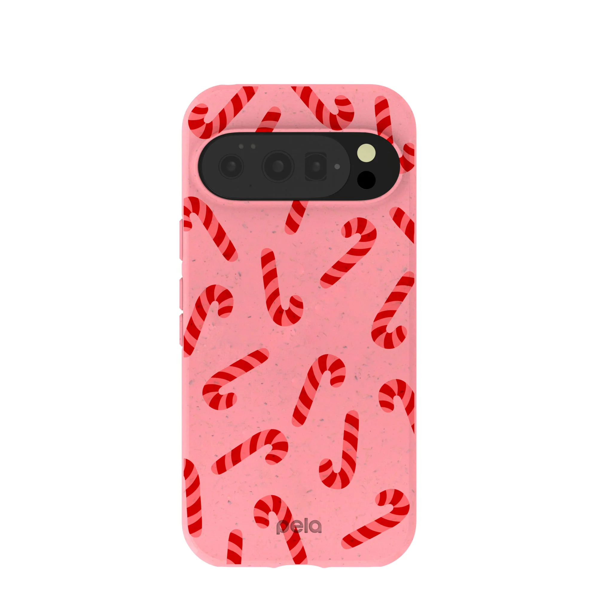 Bubblegum Pink Candy Cane Chaos Google Pixel 10/10 Pro Case