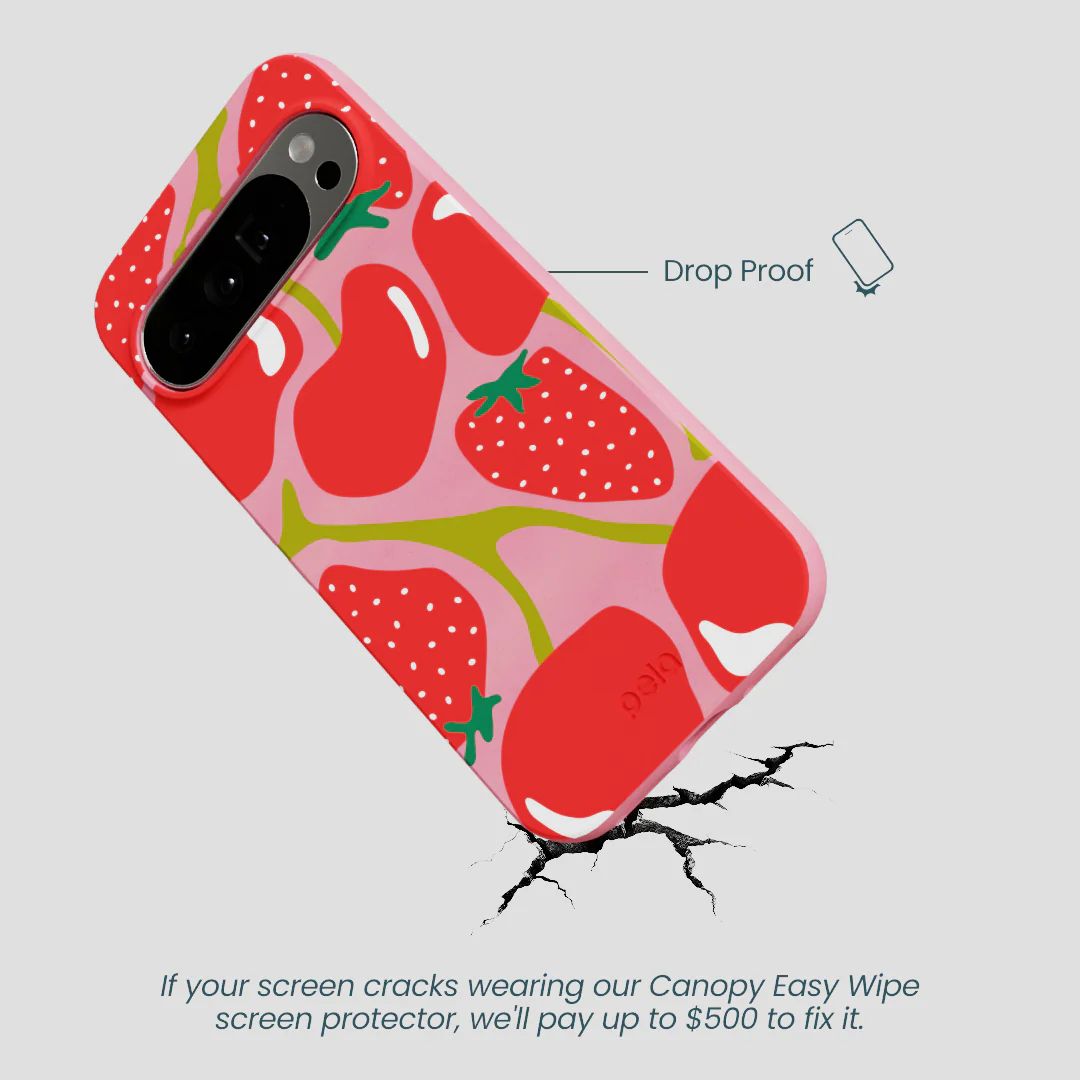 Bubblegum Pink Cherry Berry Google Pixel 10 Pro XL Case - Image 5