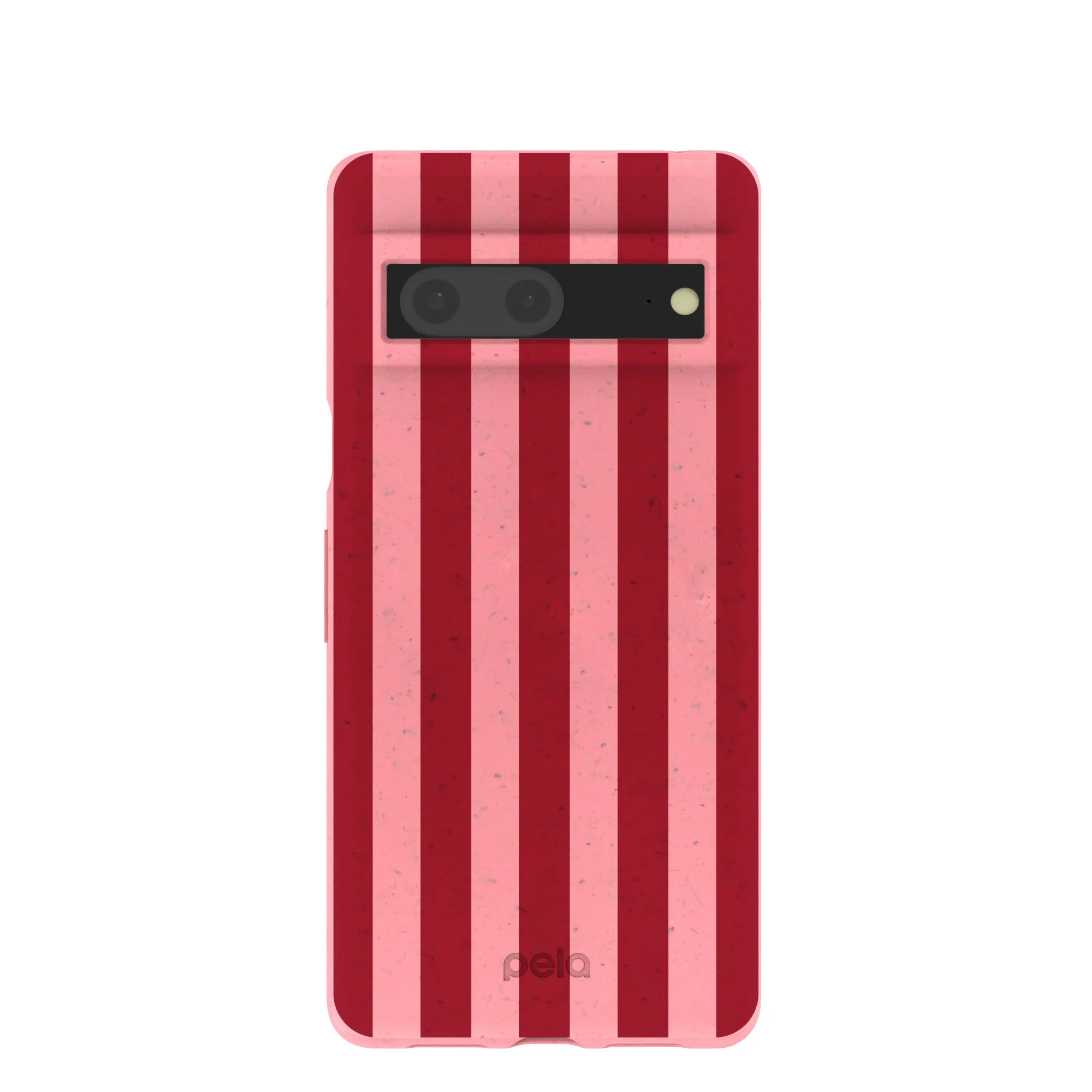 Bubblegum Pink Cherry Stripes Google Pixel 7 Case
