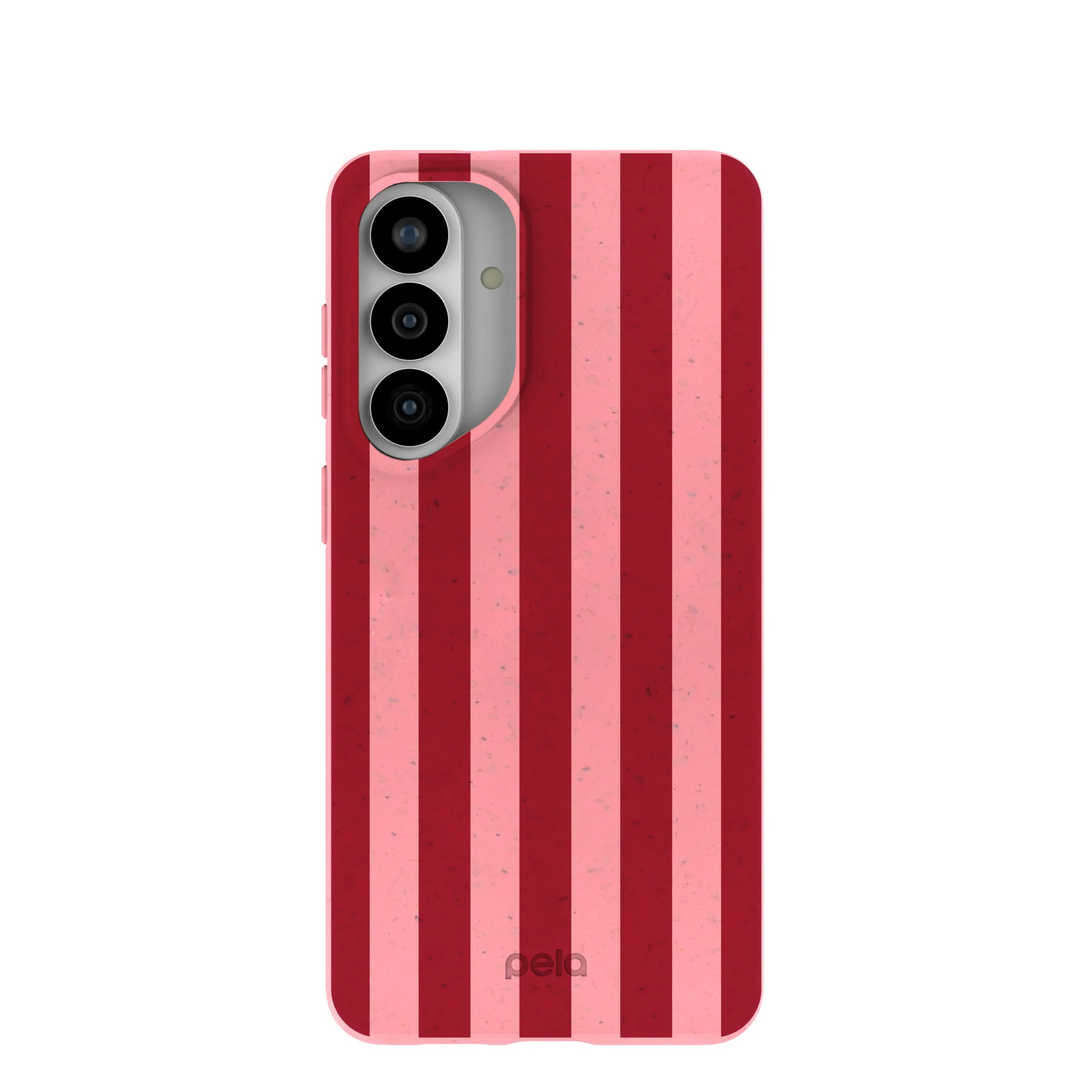 Bubblegum Pink Cherry Stripes Samsung Galaxy S26+(Plus) Case