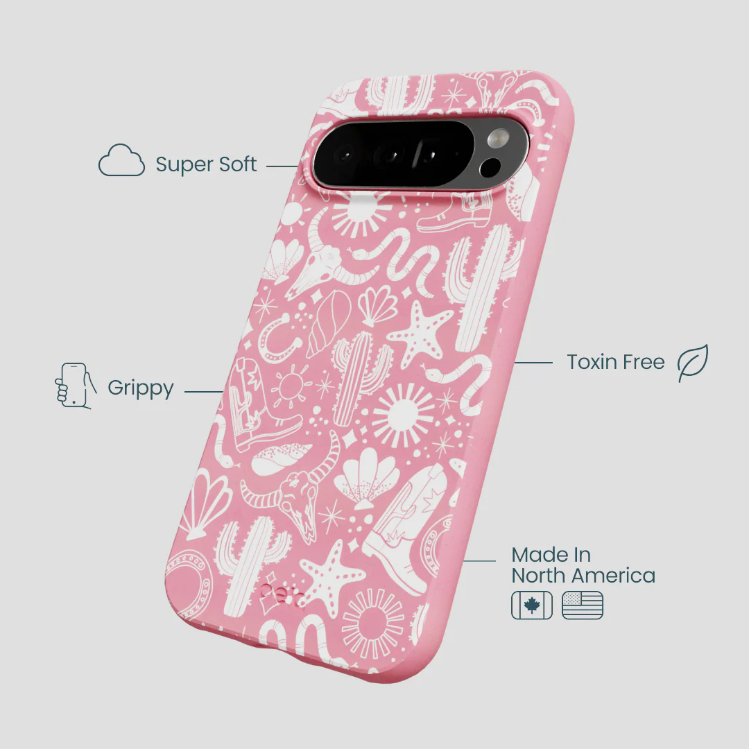 Bubblegum Pink Coastal Rodeo Google Pixel 10 Pro XL Case - Image 4