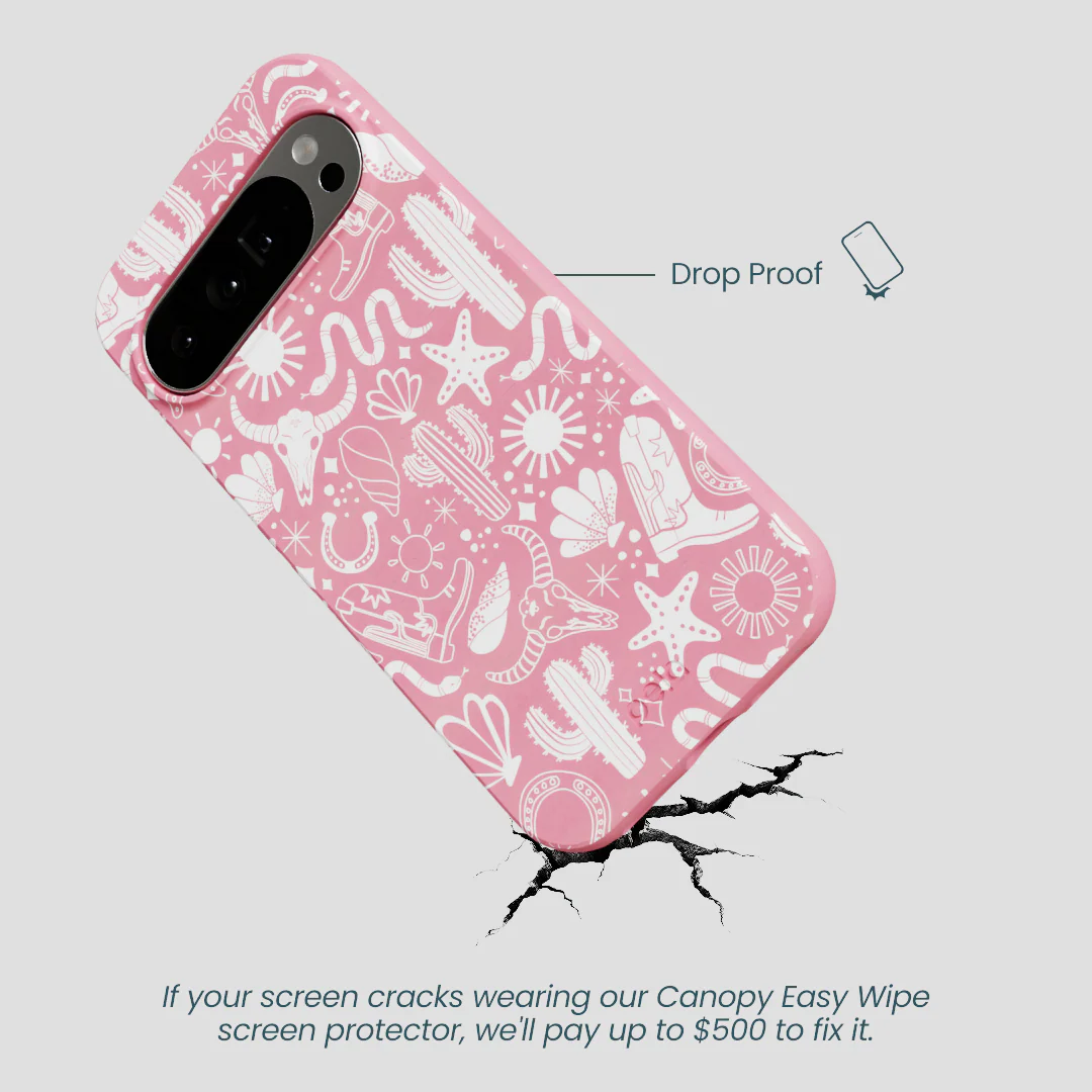 Bubblegum Pink Coastal Rodeo Google Pixel 10 Pro XL Case - Image 5