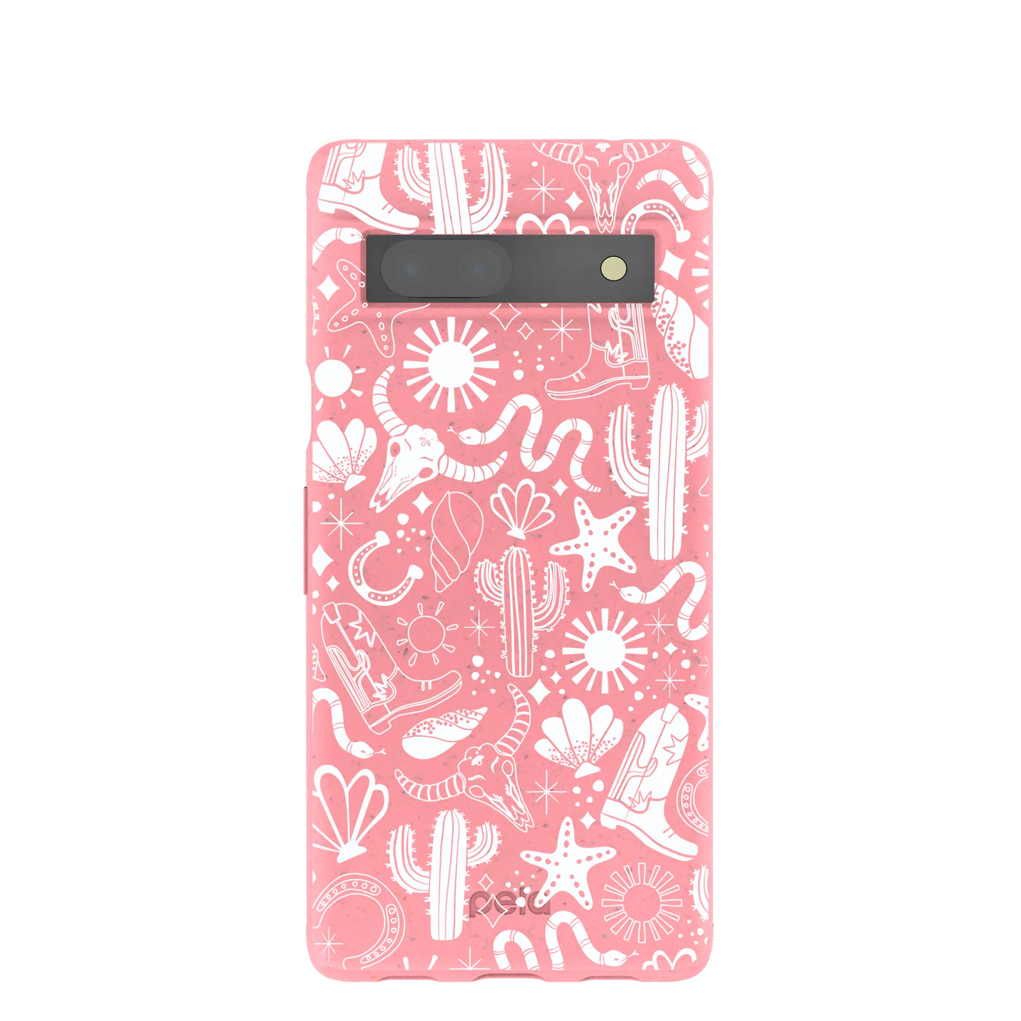 Bubblegum Pink Coastal Rodeo Google Pixel 7a Case