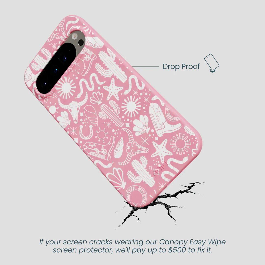 Bubblegum Pink Coastal Rodeo Google Pixel 9 Pro XL Case - Image 5