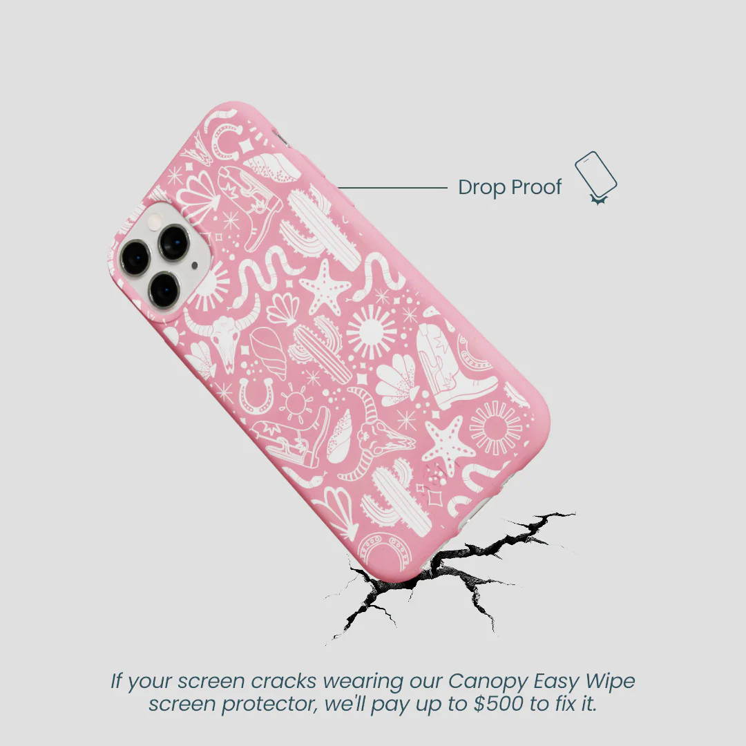Bubblegum Pink Coastal Rodeo iPhone 11 Pro Case - Image 4
