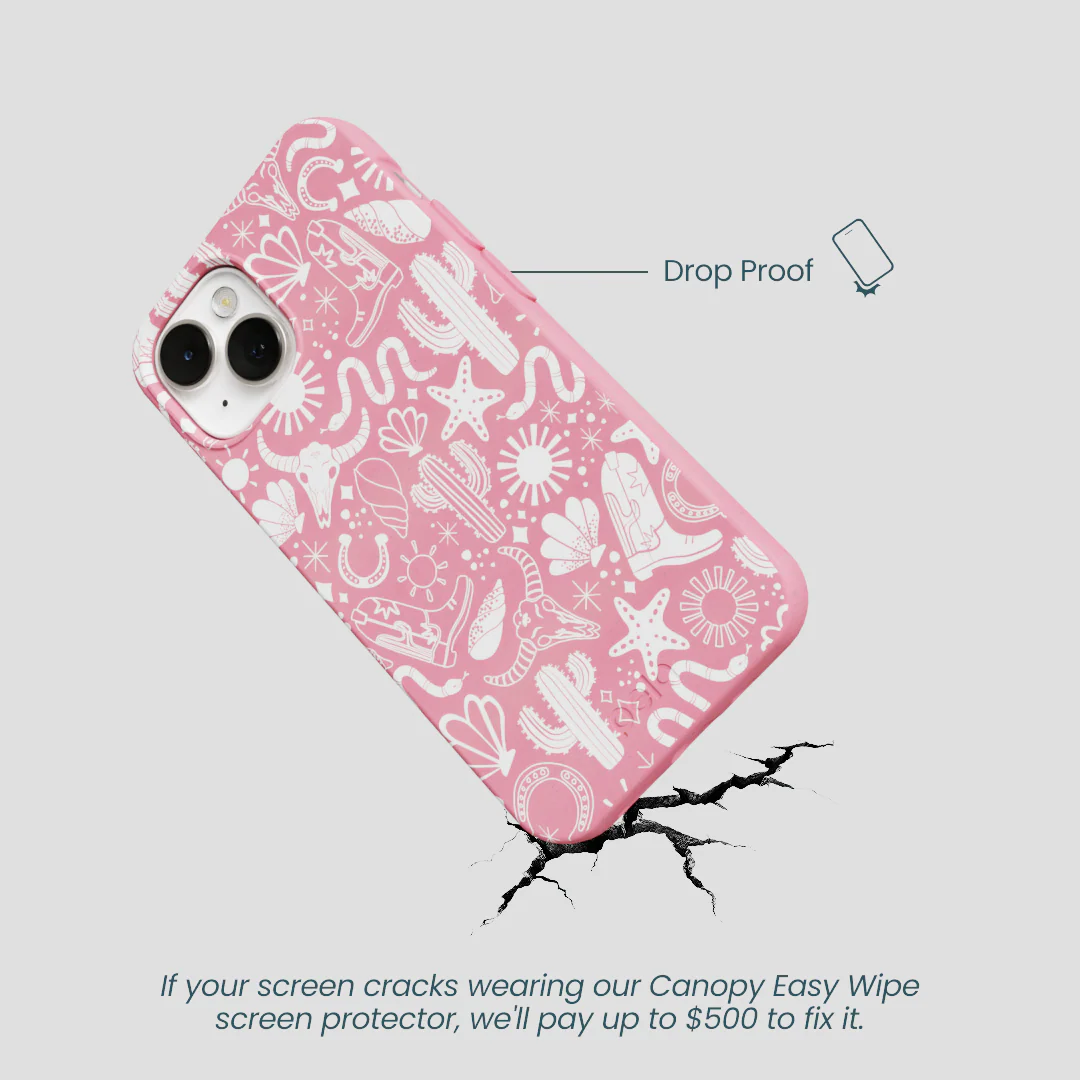 Bubblegum Pink Coastal Rodeo iPhone 13 Case - Image 5