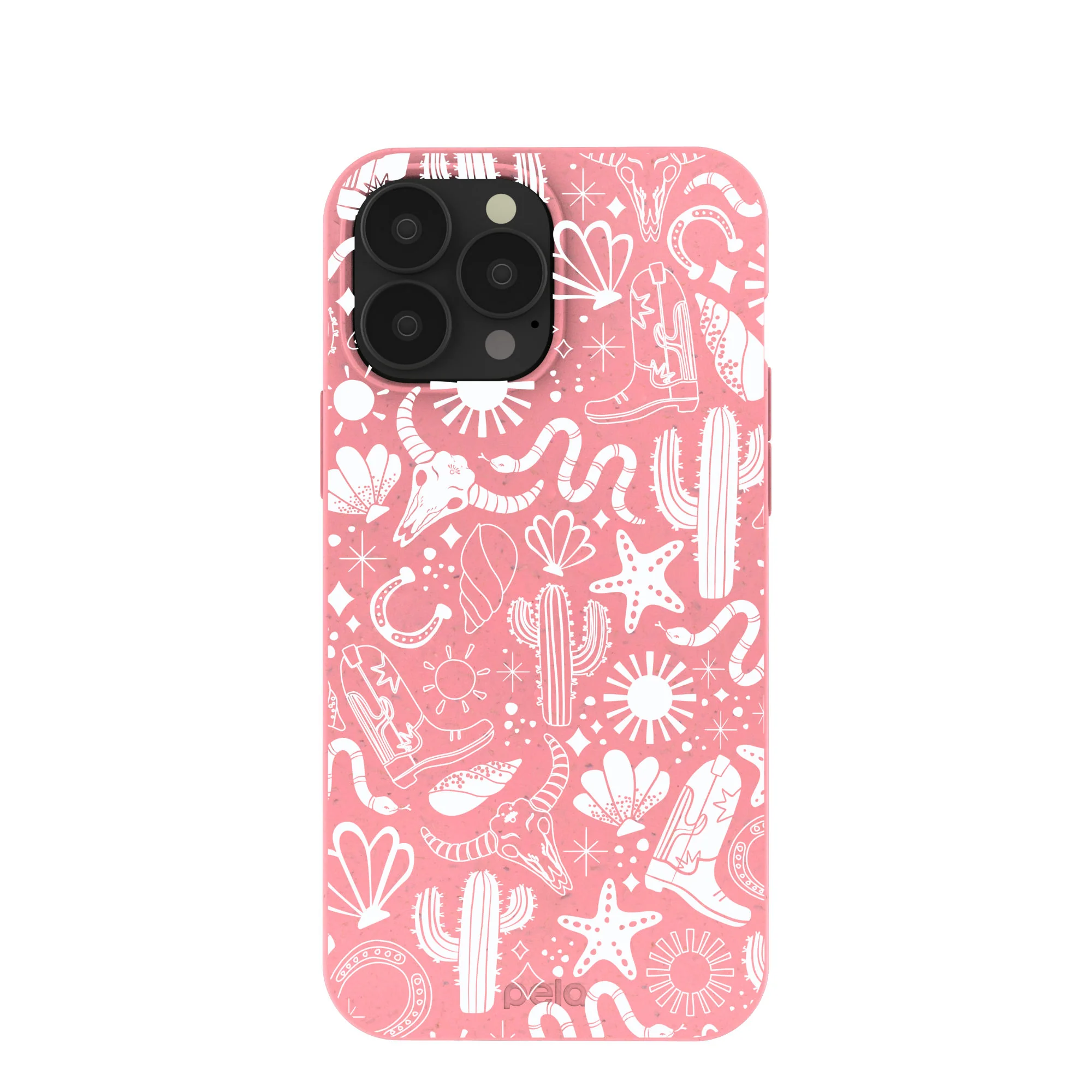 Bubblegum Pink Coastal Rodeo iPhone 13 Pro Max Case
