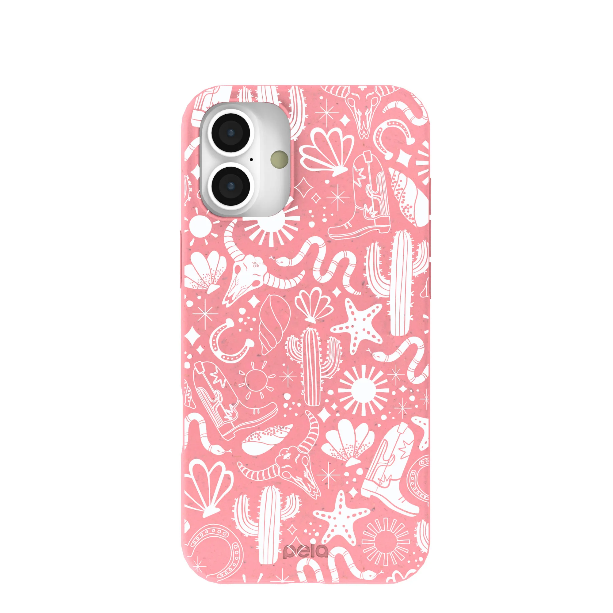 Bubblegum Pink Coastal Rodeo iPhone 16 Plus Case