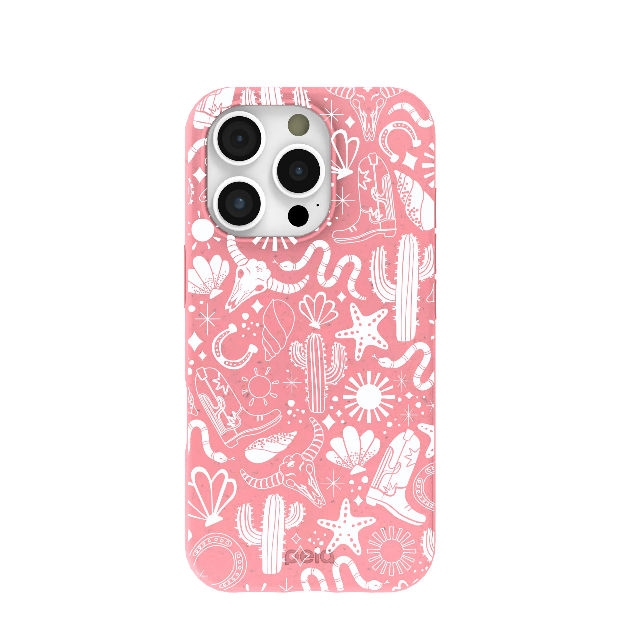 Bubblegum Pink Coastal Rodeo iPhone 16 Pro Case