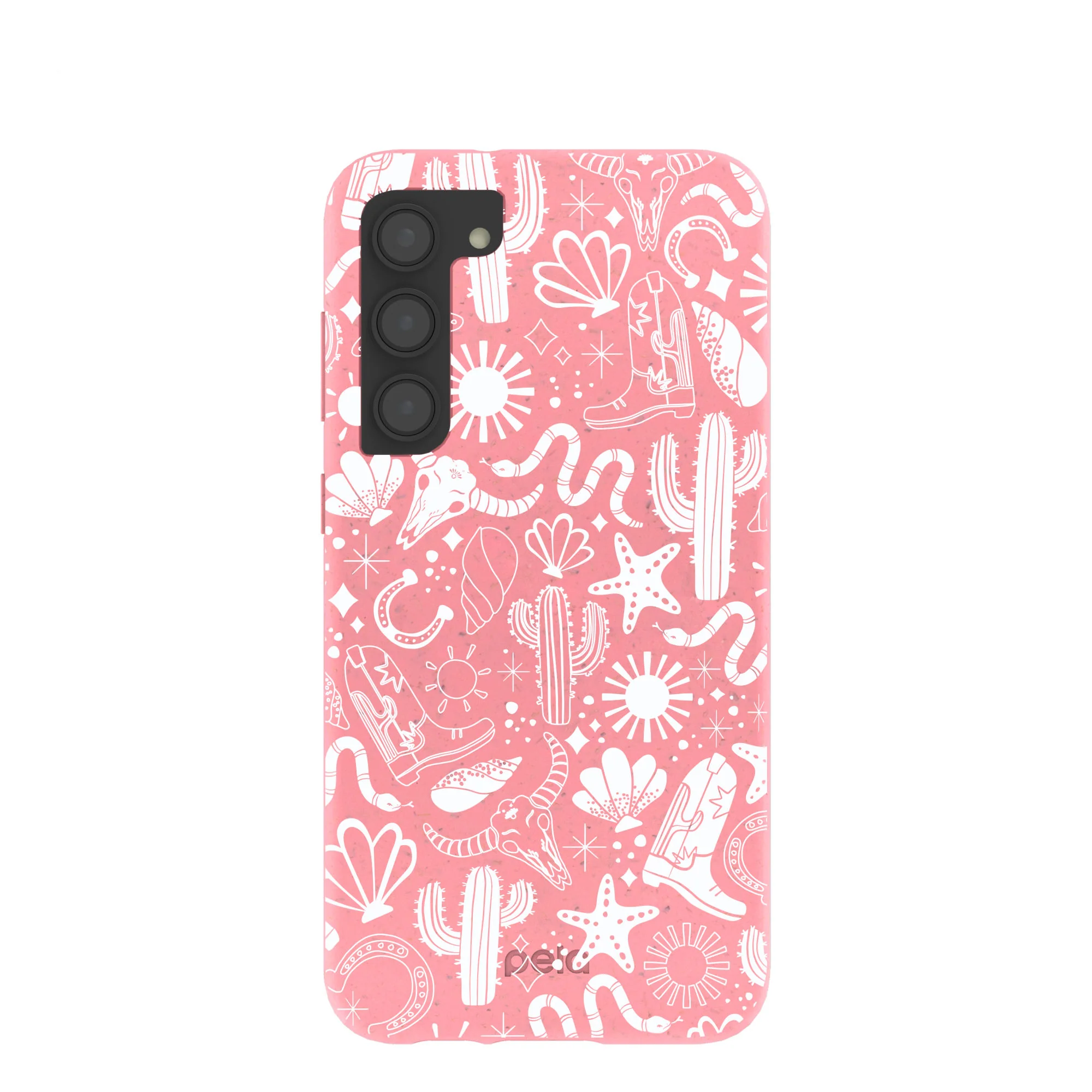 Bubblegum Pink Coastal Rodeo Samsung Galaxy S23+(Plus) Case