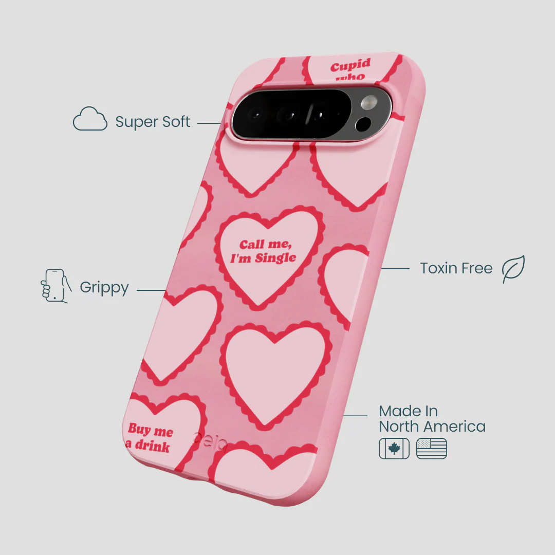 Bubblegum Pink Cupid Who Google Pixel 10 Pro XL Case - Image 4