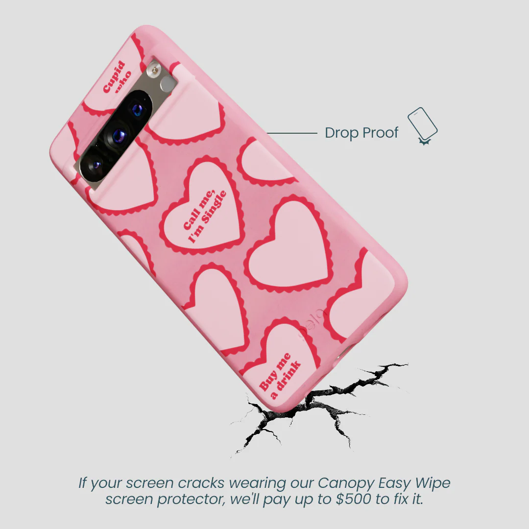 Bubblegum Pink Cupid Who Google Pixel 8 Pro Case - Image 5