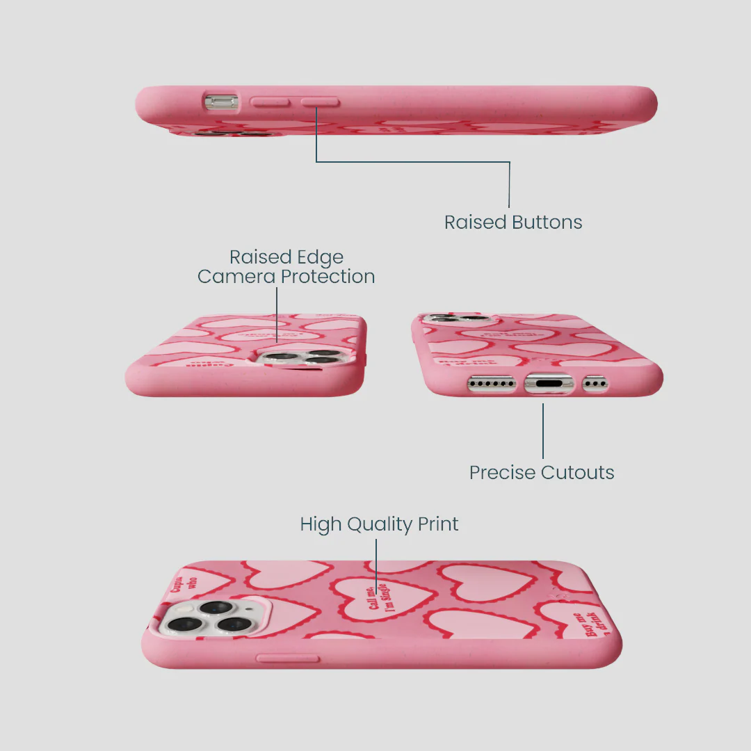Bubblegum Pink Cupid Who iPhone 11 Pro Case - Image 3